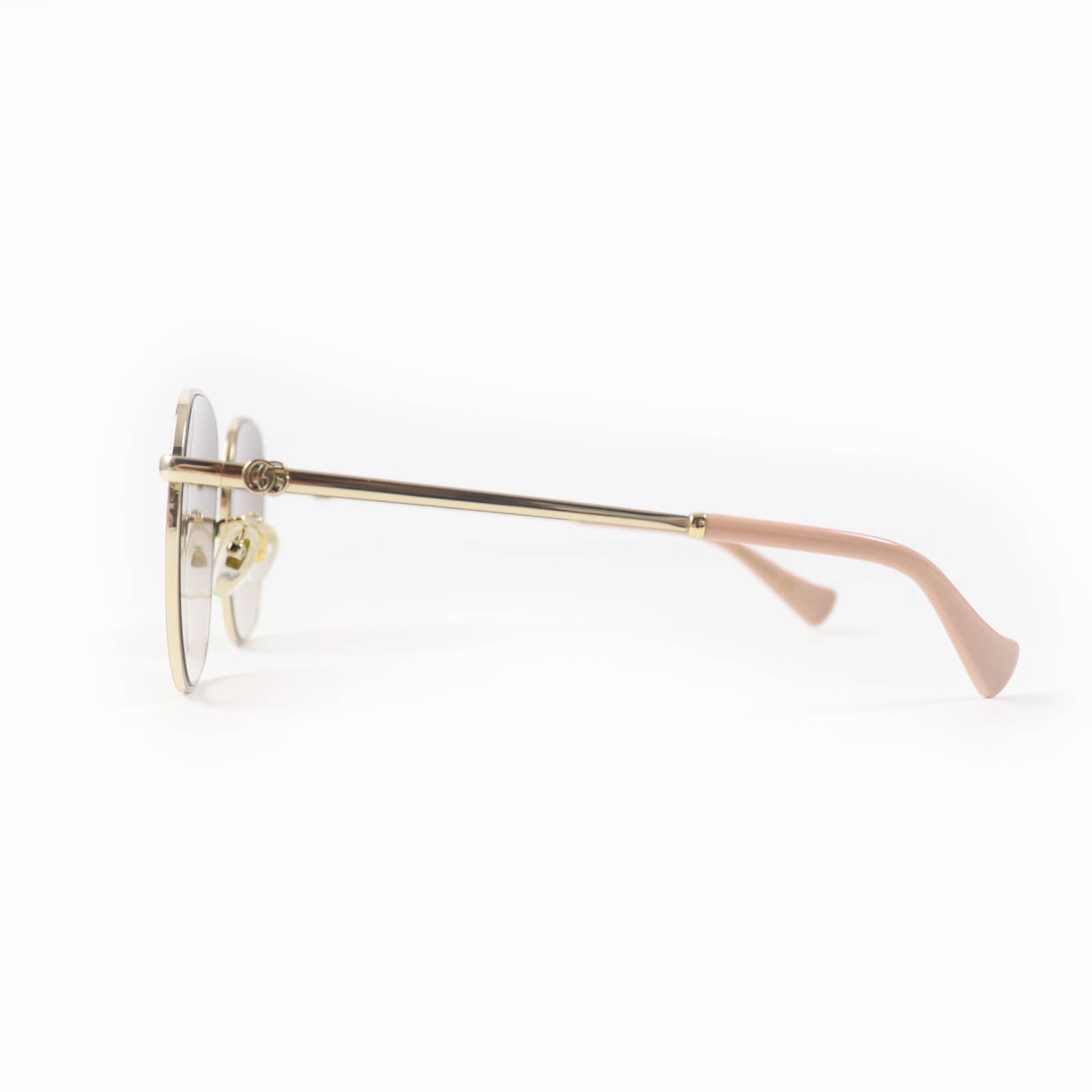 Gucci GG1142SA-002 Sunglasses Gold Pink Women