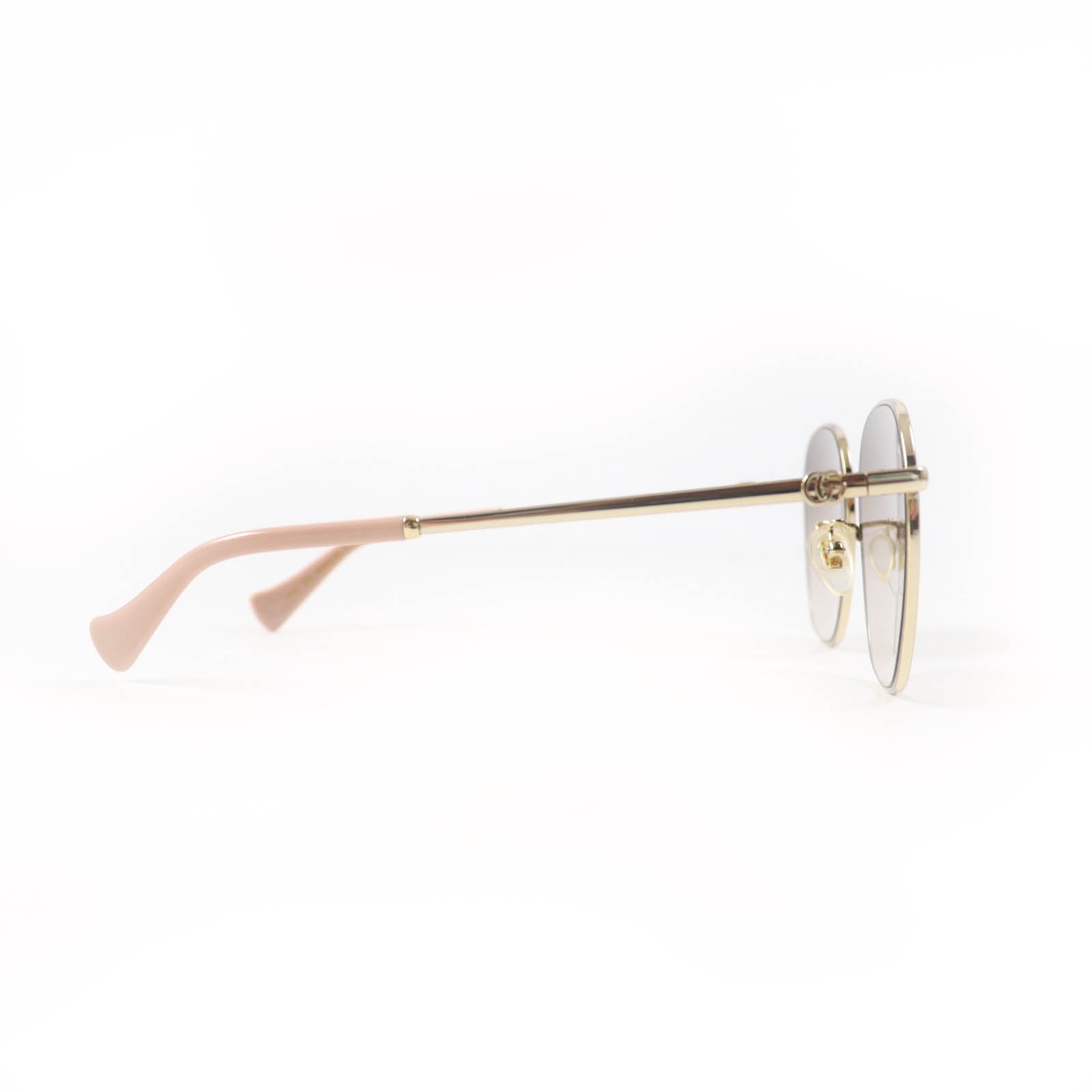 Gucci GG1142SA-002 Sunglasses Gold Pink Women