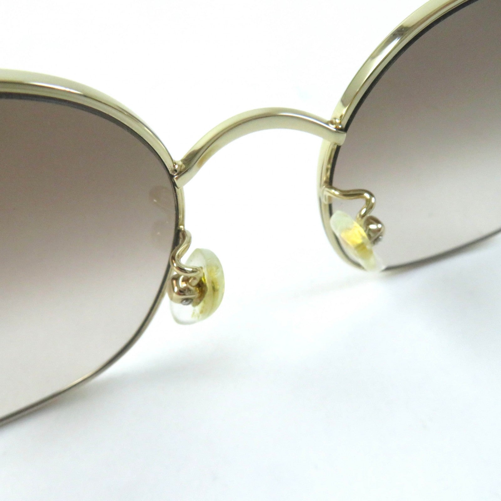 Gucci GG1142SA-002 Sunglasses Gold Pink Women