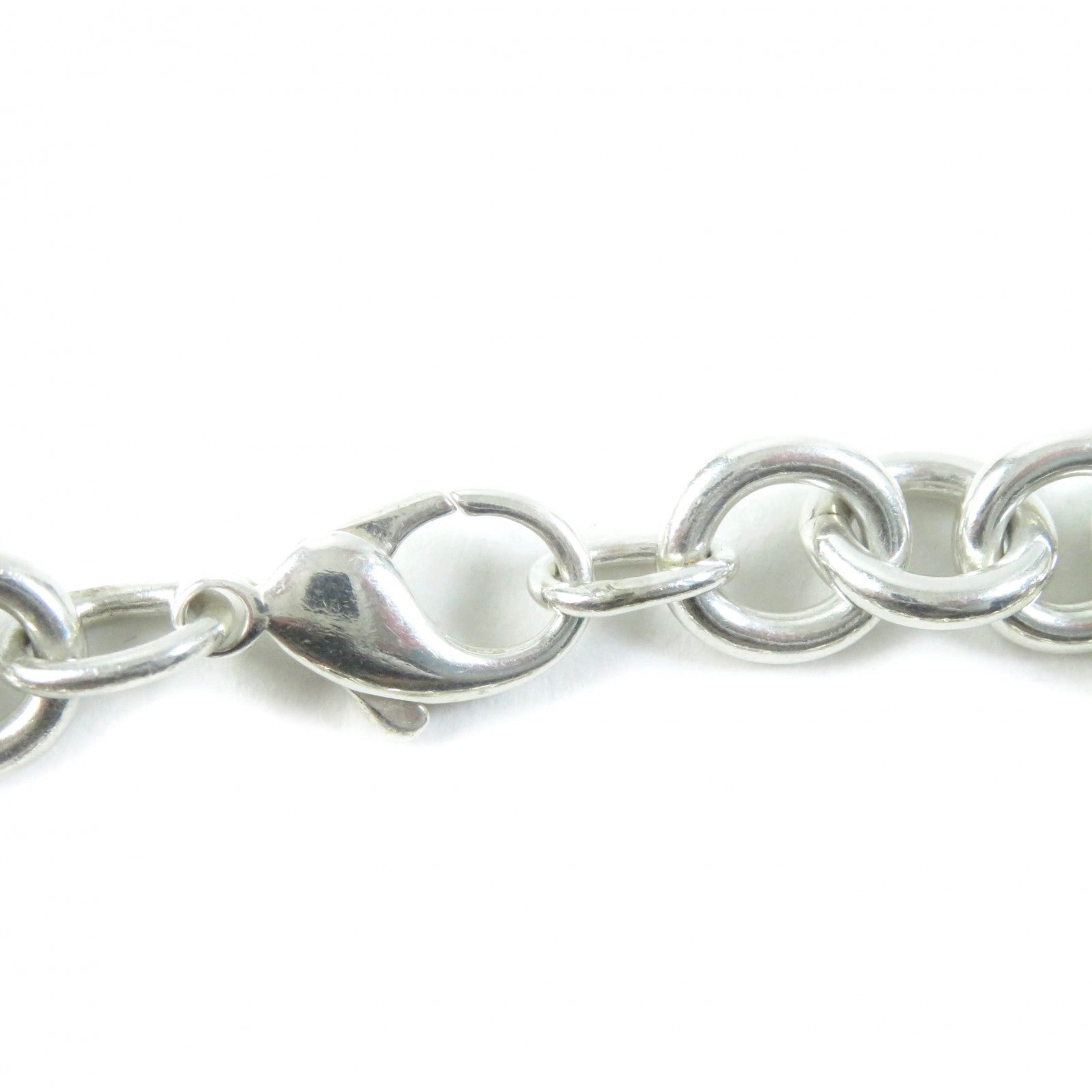 Tiffany & Co Heart Tag Chain Bracelet AG925 Silver