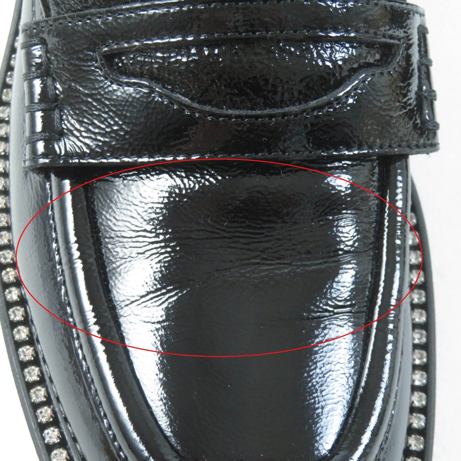 Jimmy Choo DEANNA Leather Loafers Black