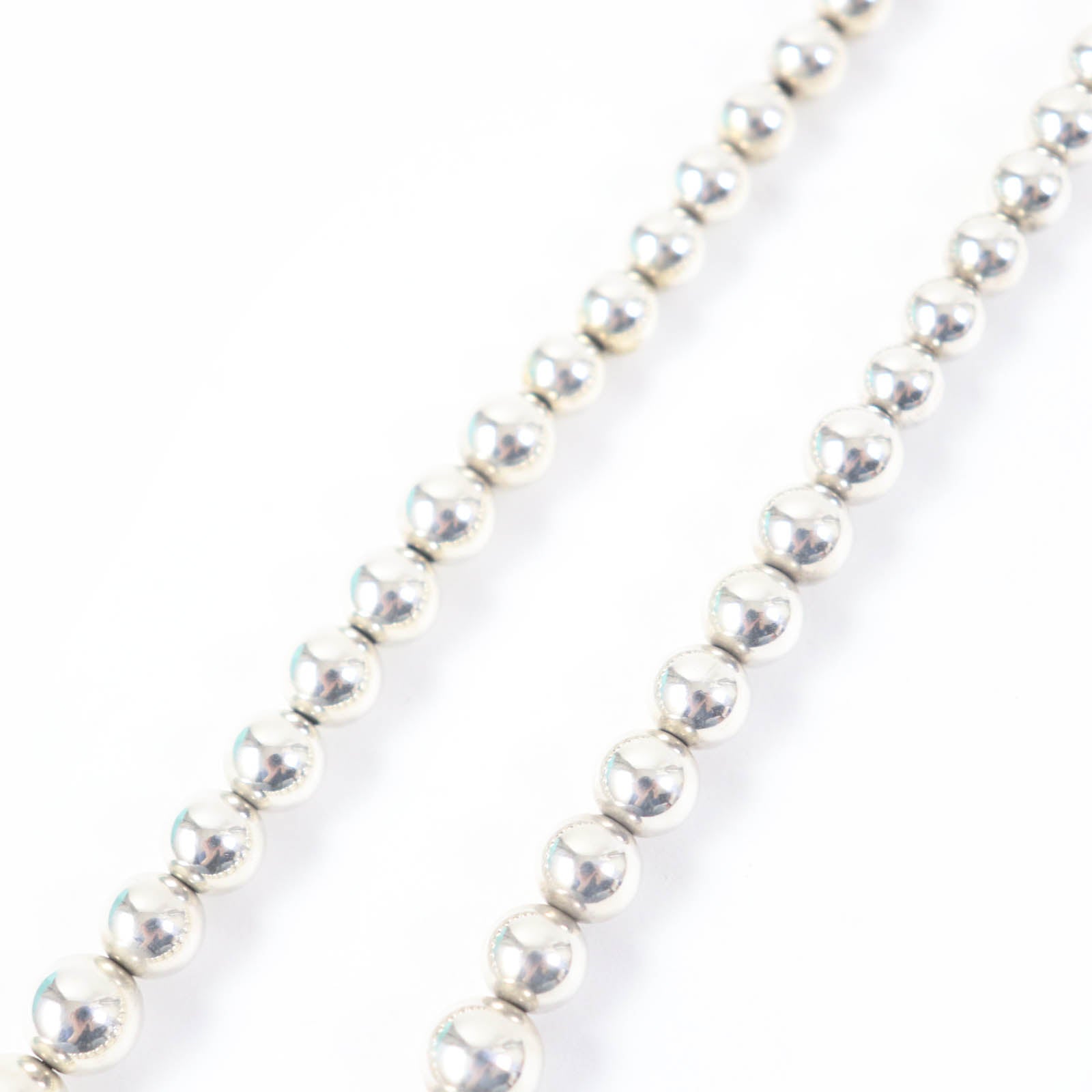 Tiffany & Co Hardware Ball Necklace SV925 Silver