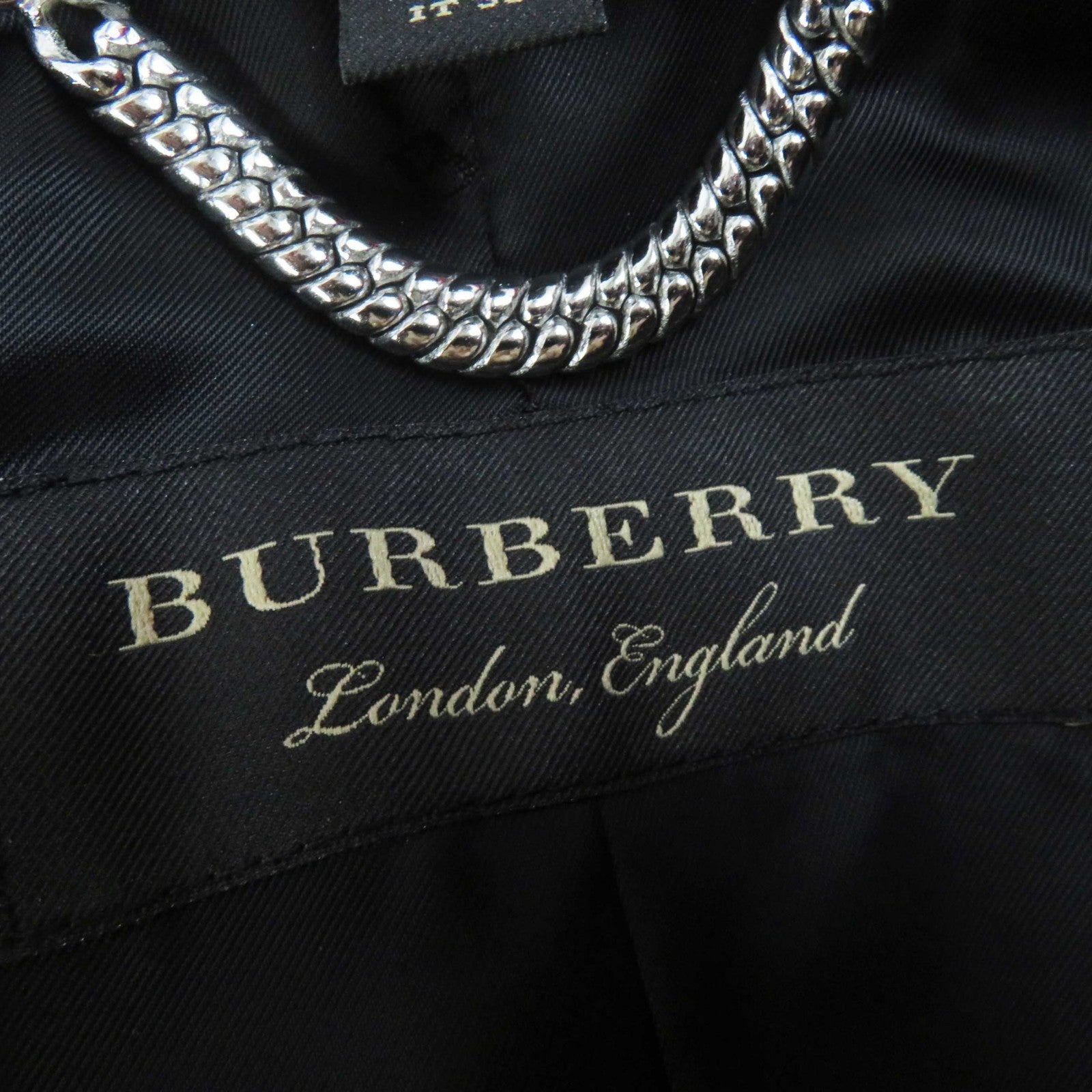 Burberry Wool Military Napoleon Jacket Navy 36