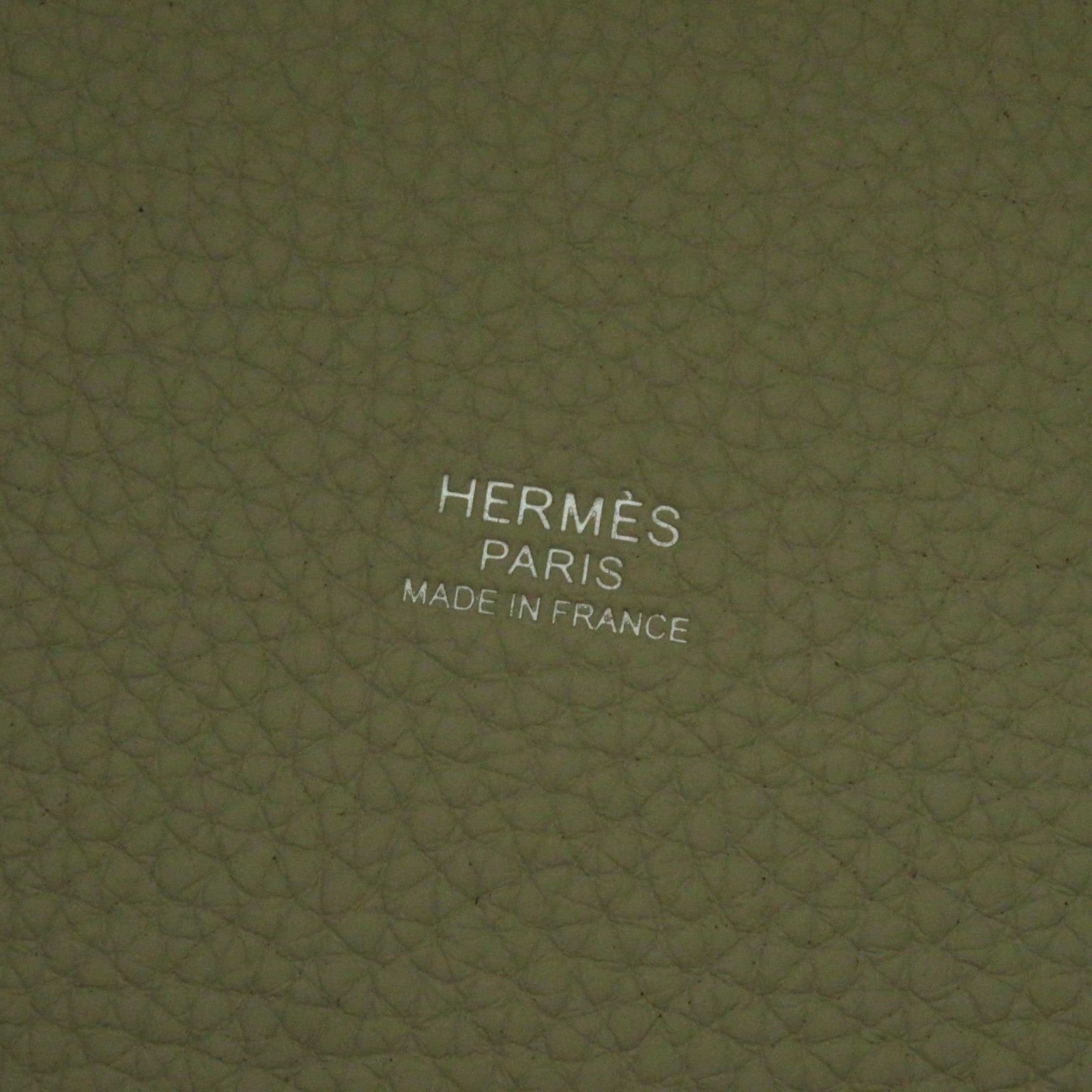 Hermes Picotin Lock PM 18 Beton Silver Handbag