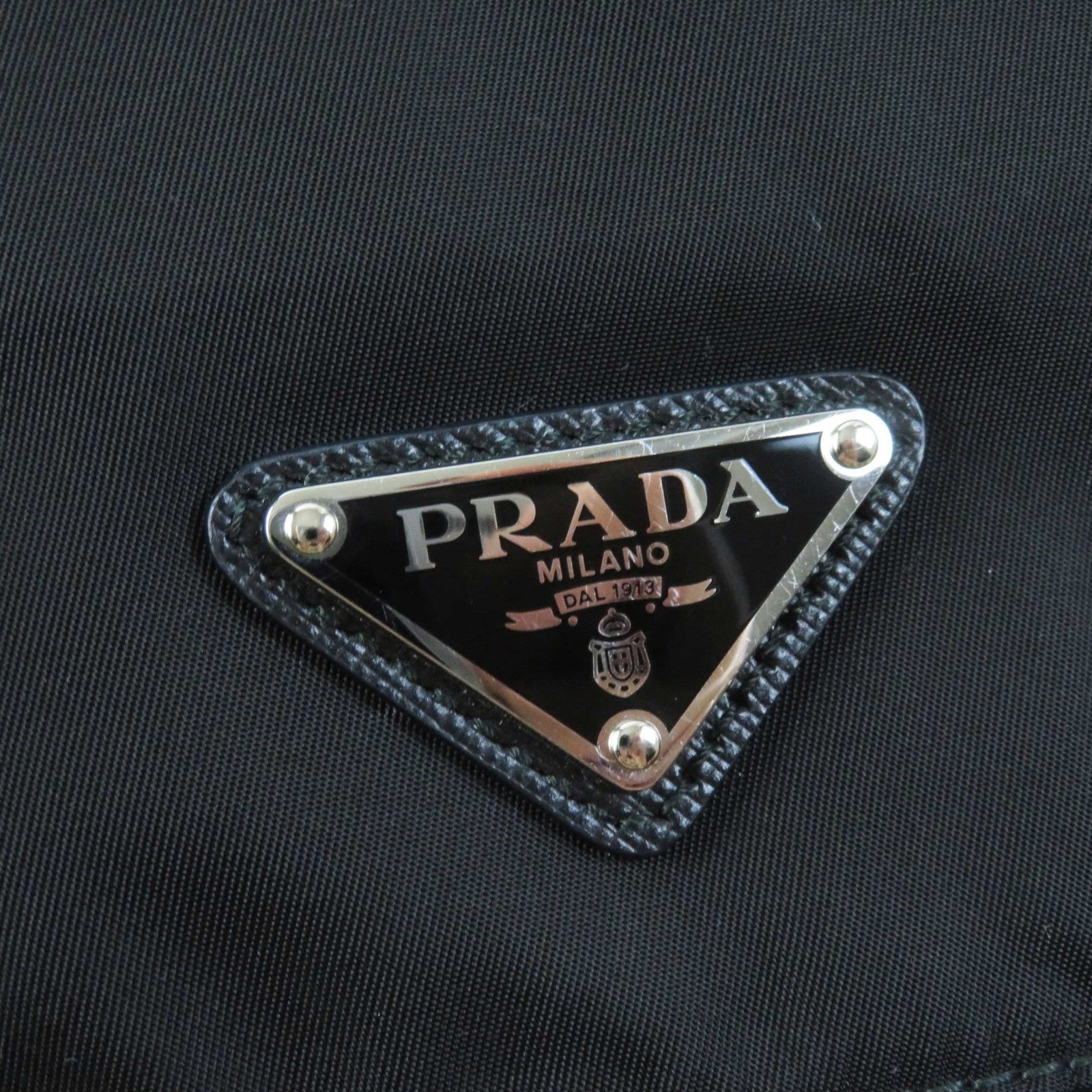 Prada Re-Nylon Leather Shoulder Bag 1BD953