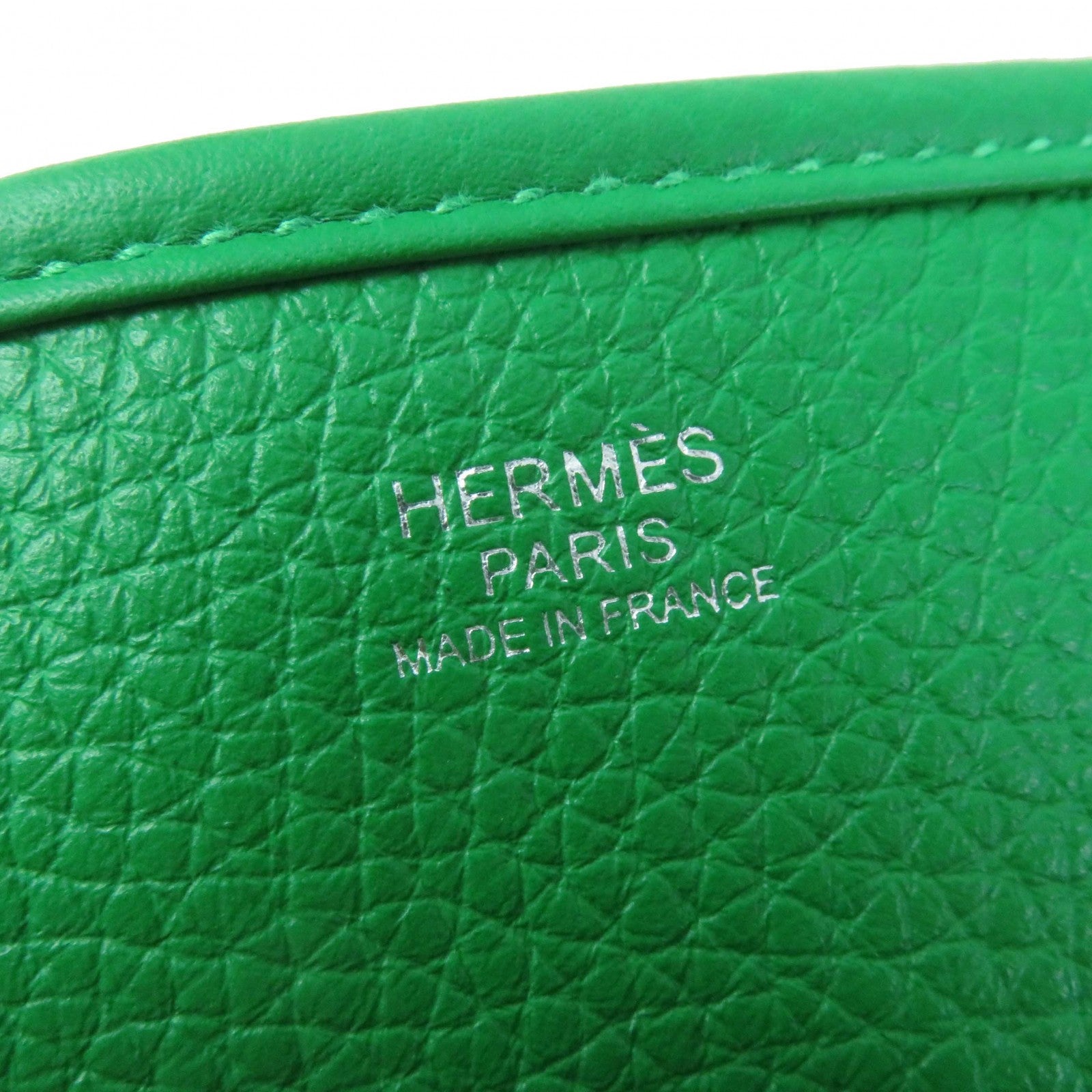 HERMES Evelyn 3 PM Bamboo Shoulder Bag