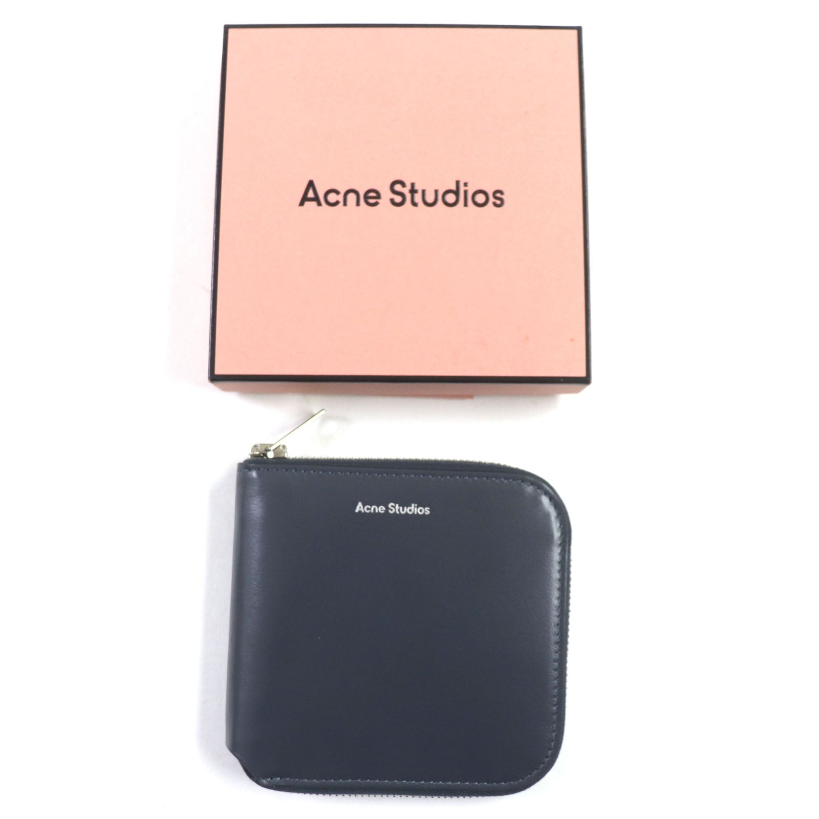 Acne Studios Leather Zip Around Wallet