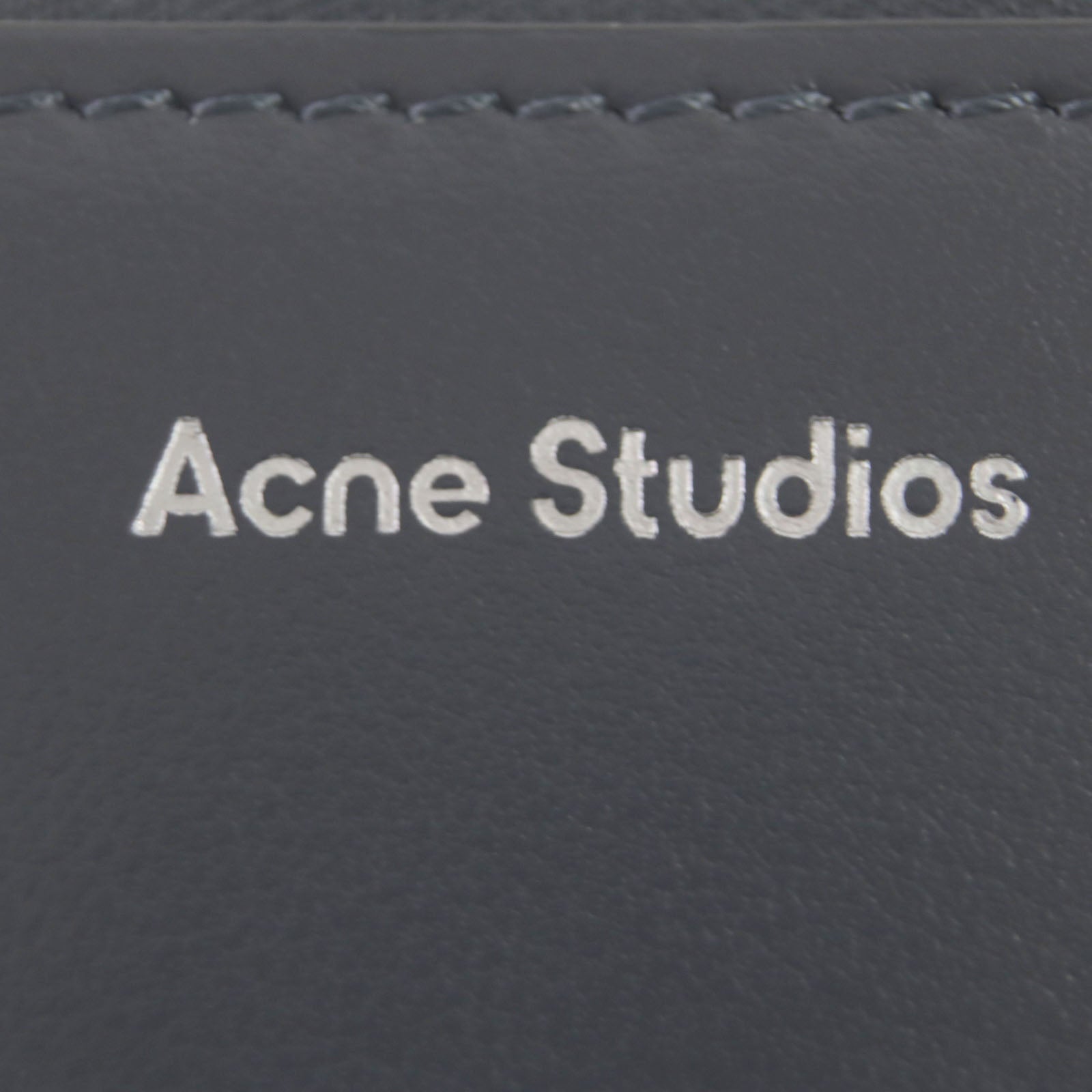 Acne Studios Leather Zip Around Wallet