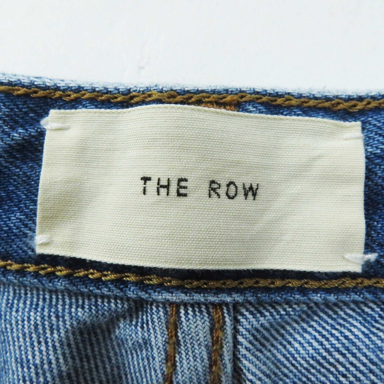 THE ROW Eglitta Washed Wide Straight Jeans Women