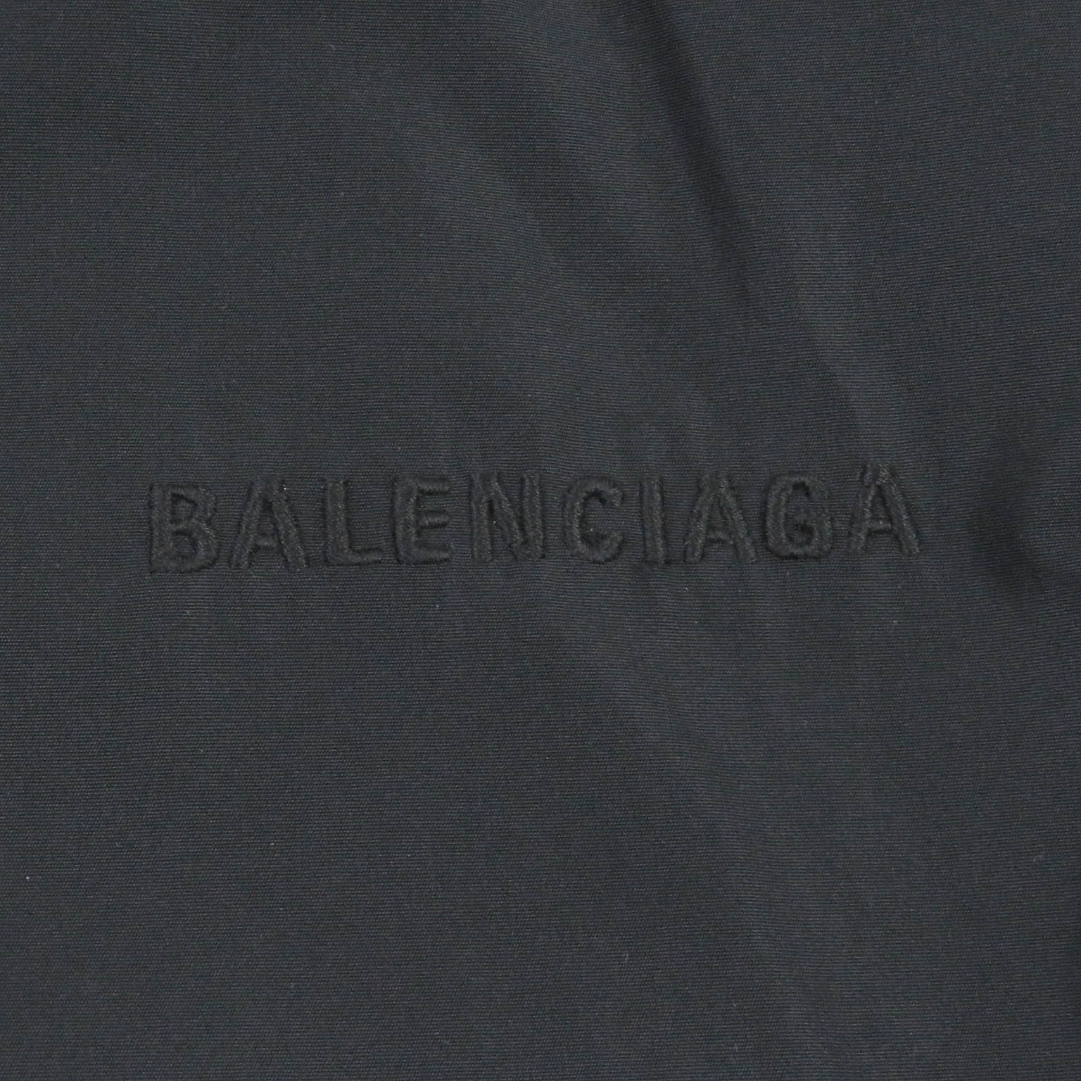 Balenciaga Nylon Rayon Back Print Jacket