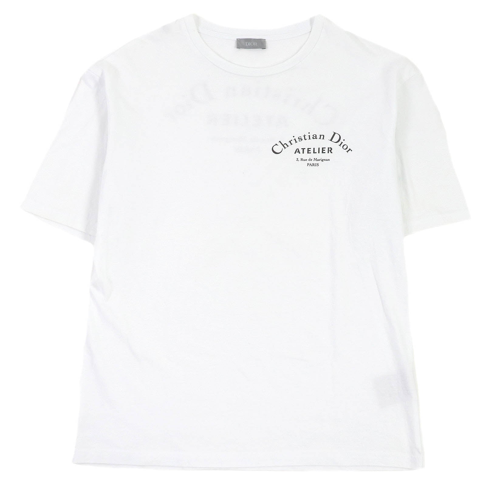 Dior ATELIER Logo Cotton T-Shirt White S