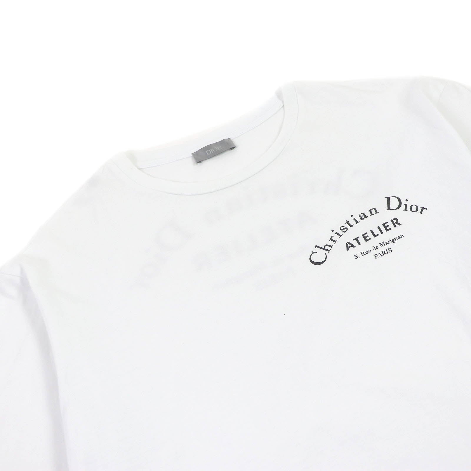 Dior ATELIER Logo Cotton T-Shirt White S