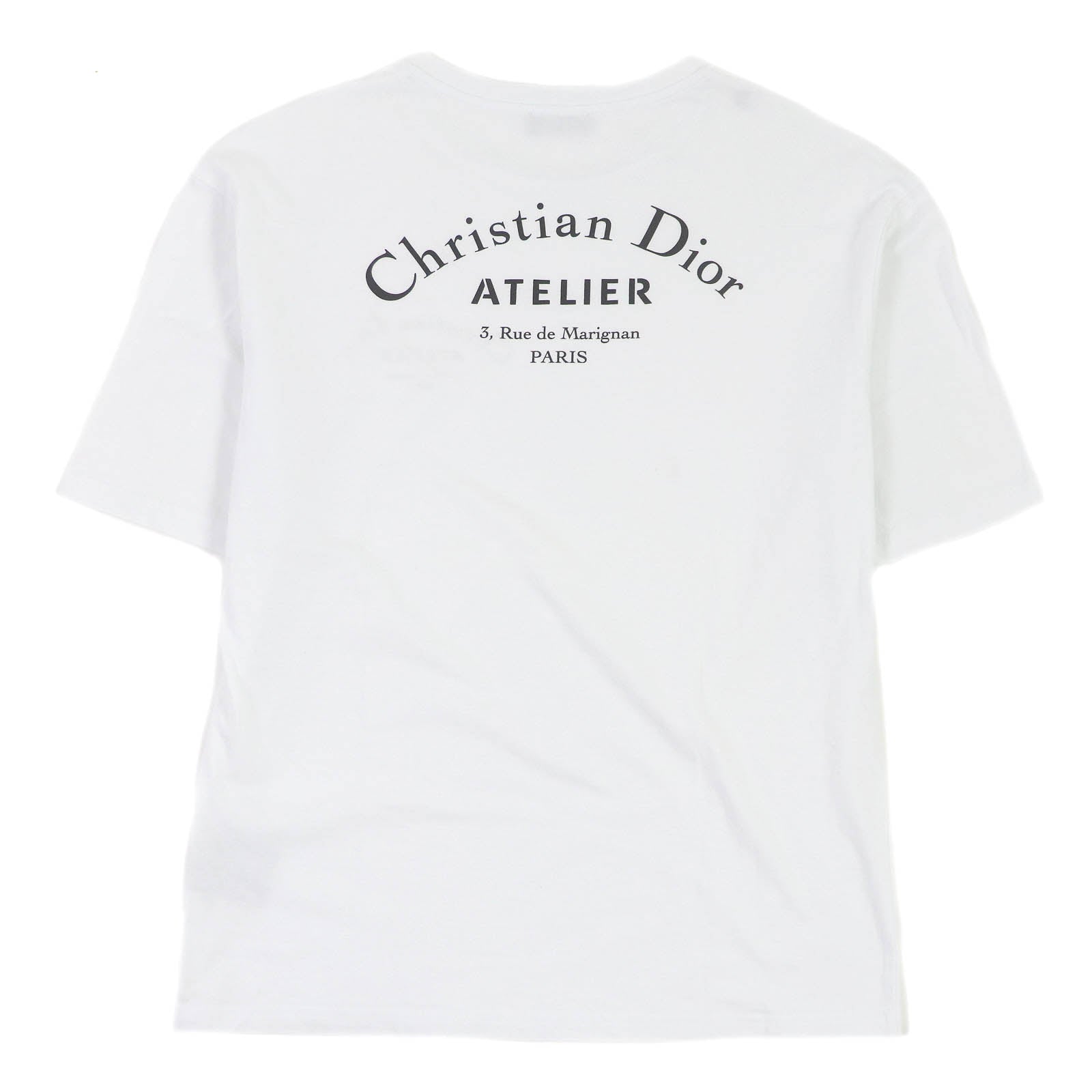 Dior ATELIER Logo Cotton T-Shirt White S