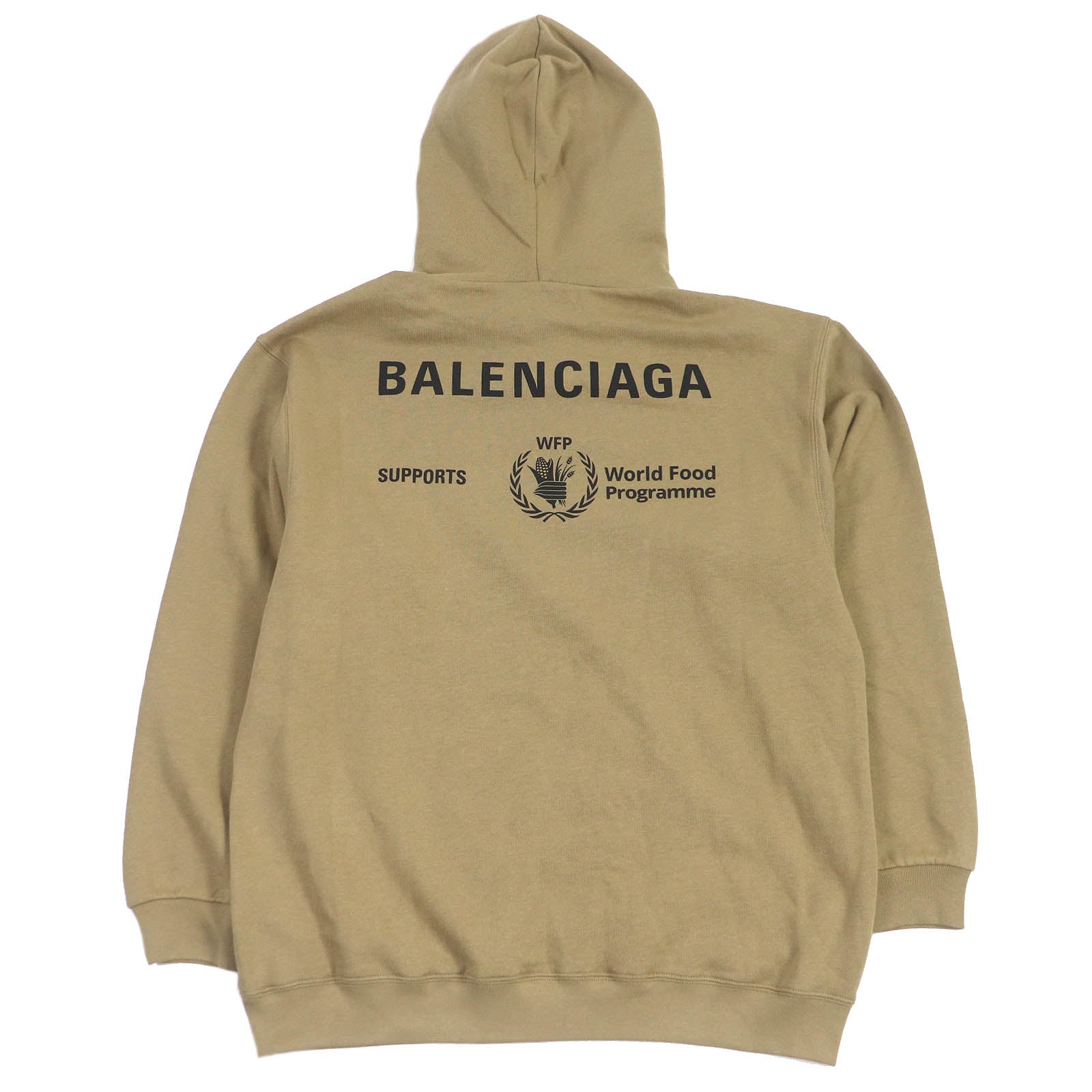 Balenciaga Cotton WFP Logo Pullover XS