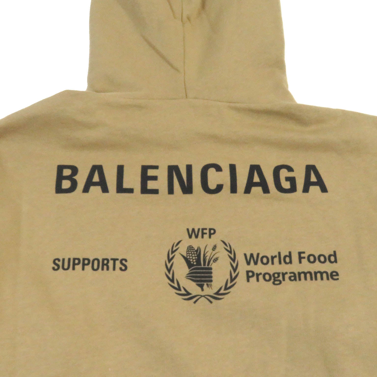 Balenciaga Cotton WFP Logo Pullover XS