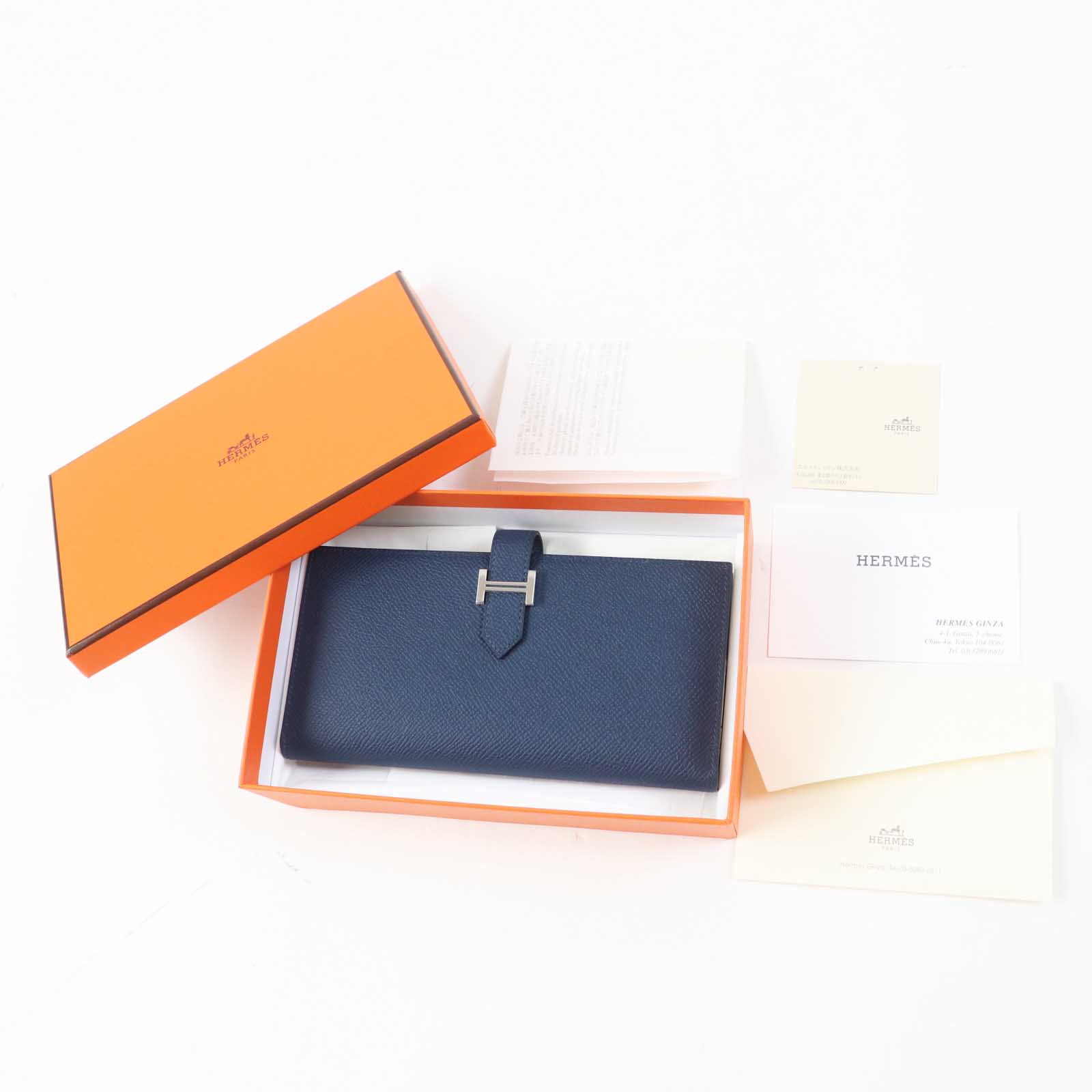 Hermes Bearnsfre Verso Epsom Purse W2024