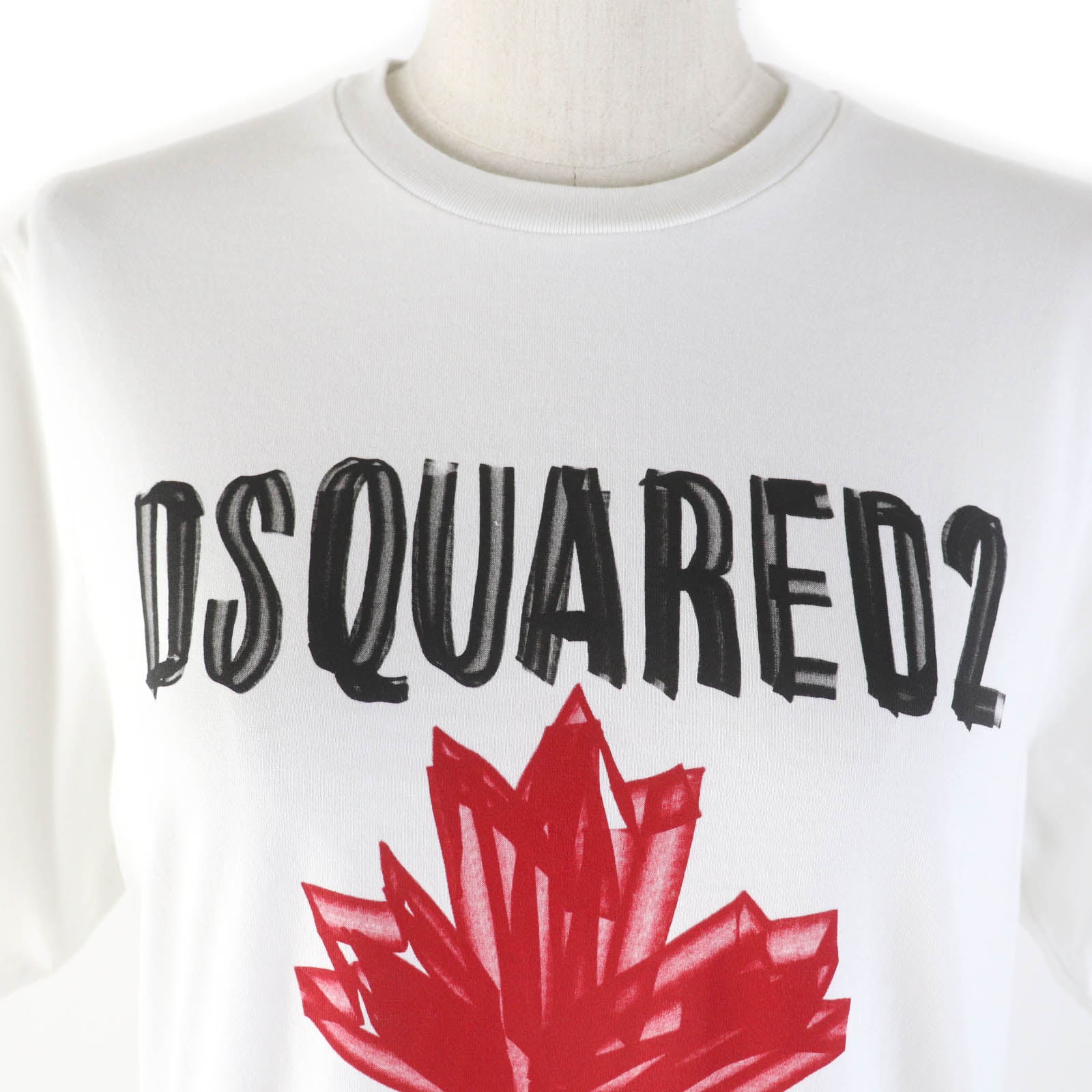 DSQUARED2 Cotton Logo Short Sleeve T-shirt Women