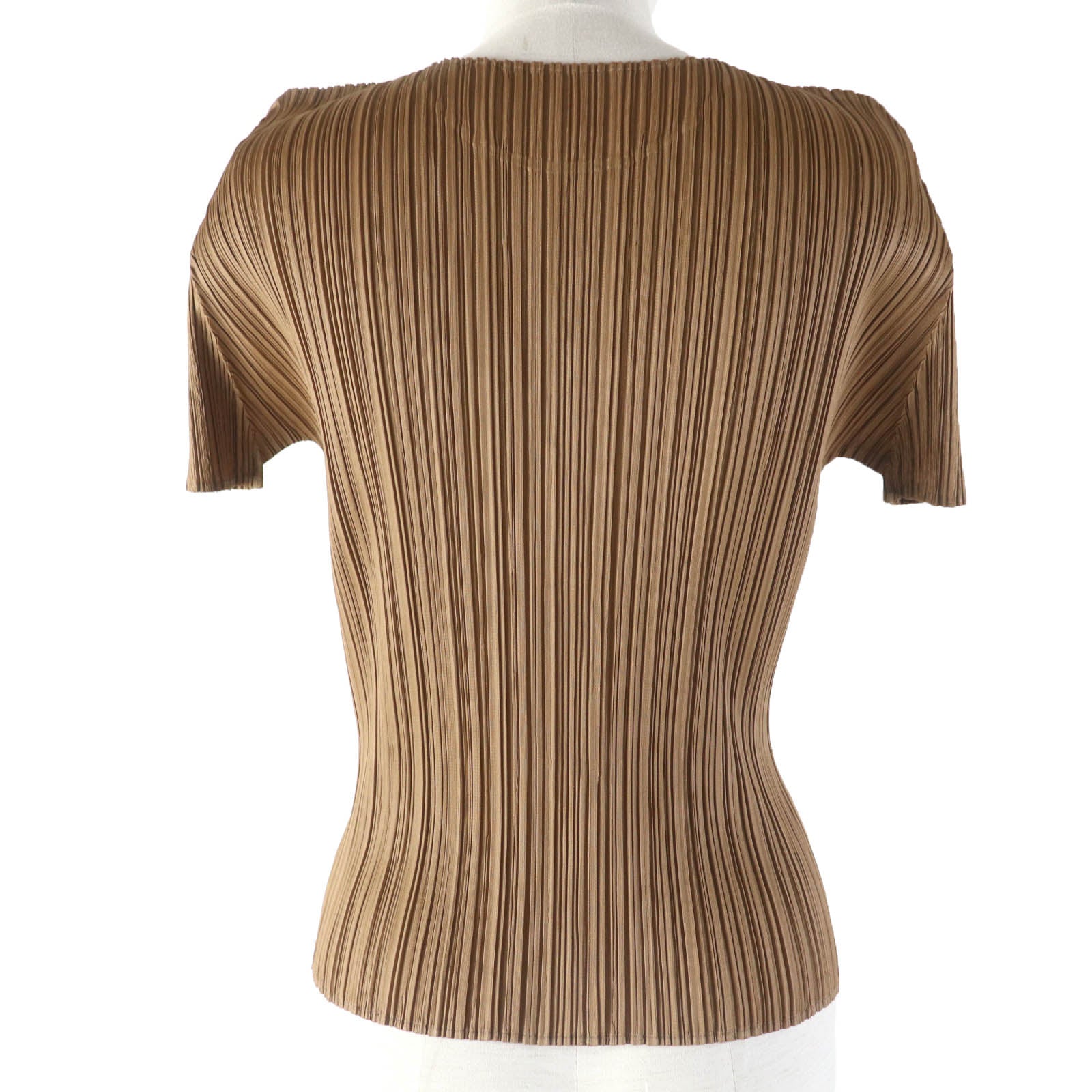 PLEATS PLEASE PP31-JK186 Polyester Jacket Brown Women