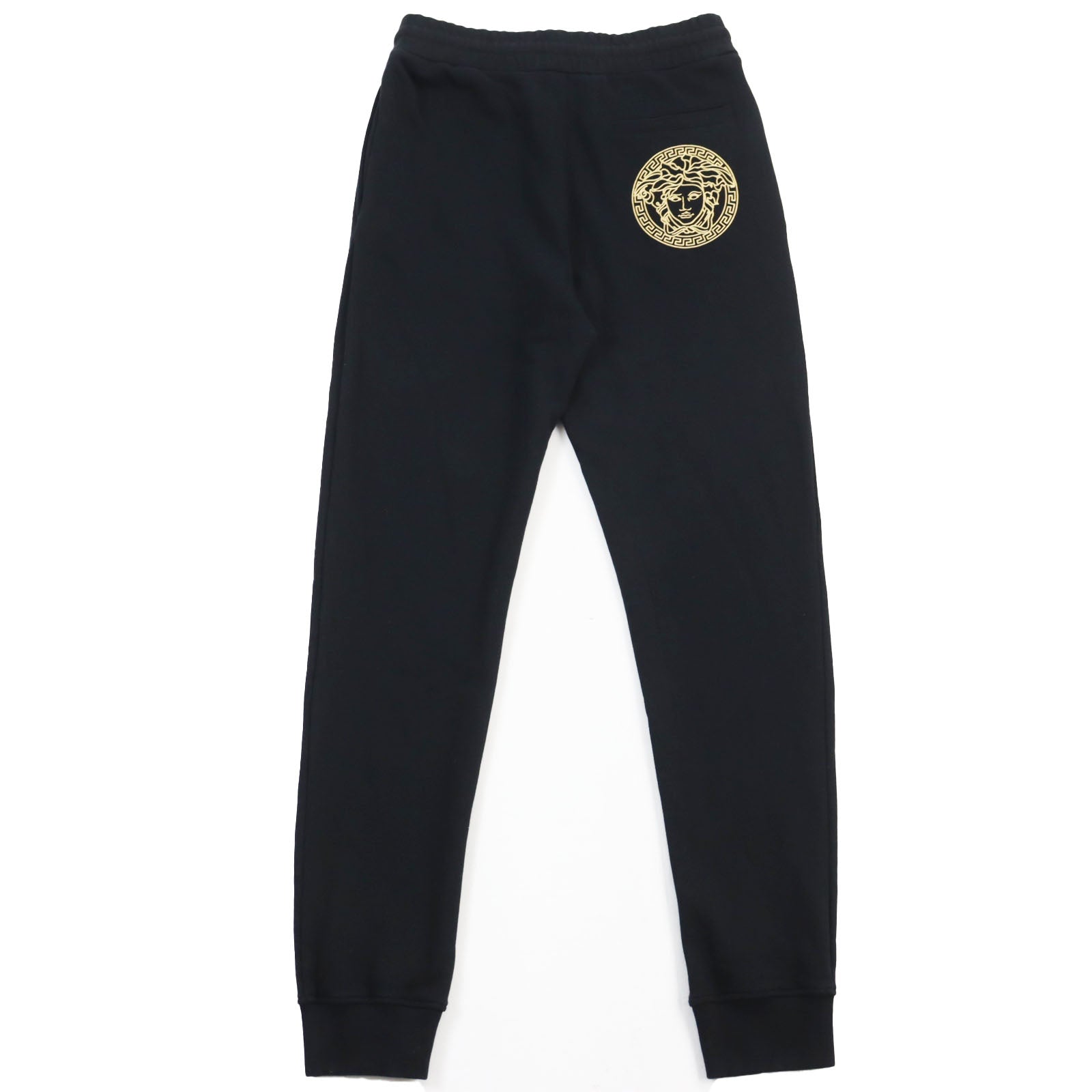 Versace Medusa Print Jogger Pants Black M