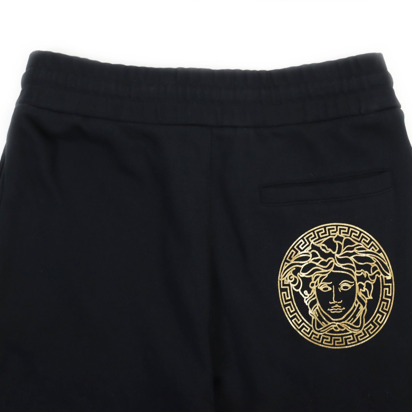 Versace Medusa Print Jogger Pants Black M