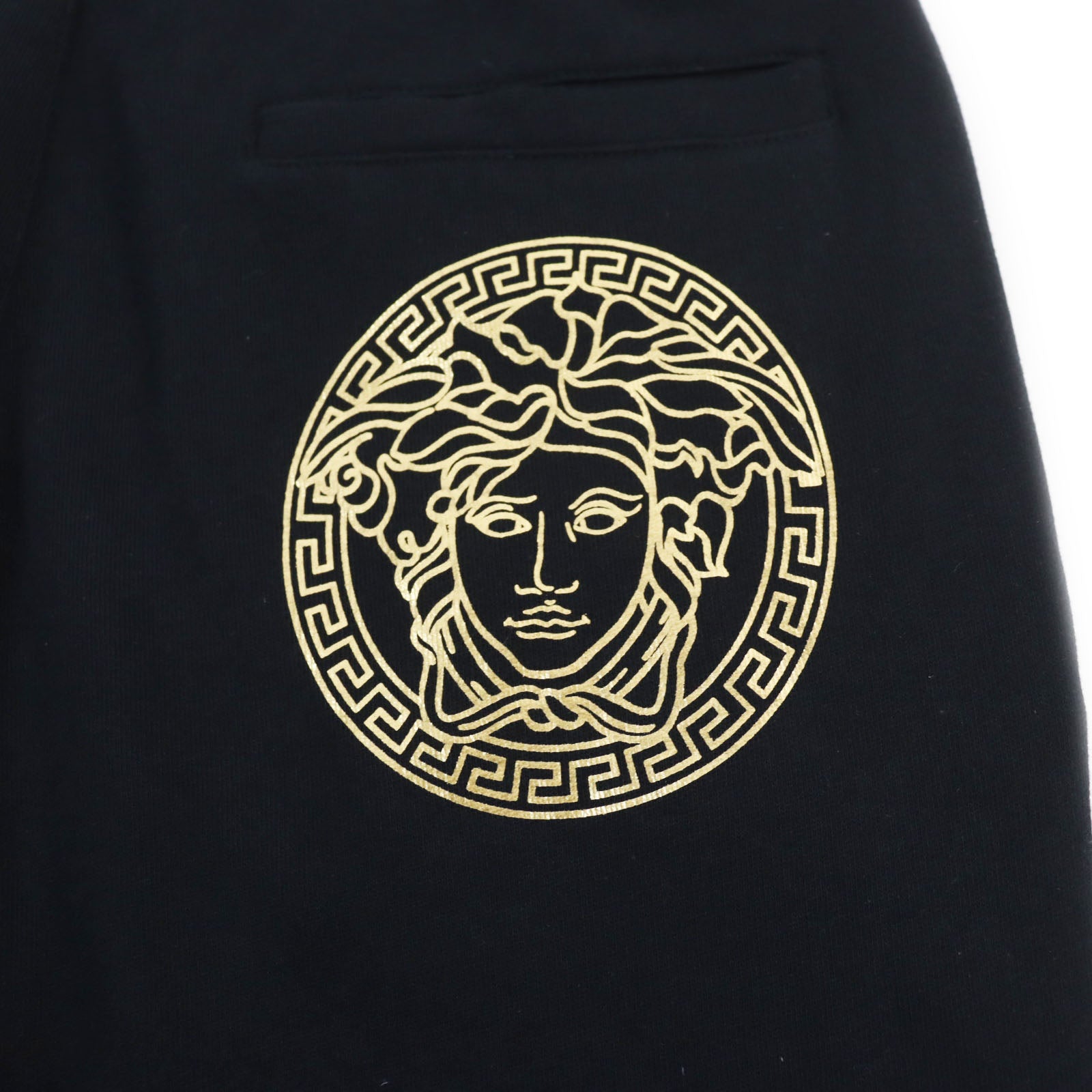 Versace Medusa Print Jogger Pants Black M