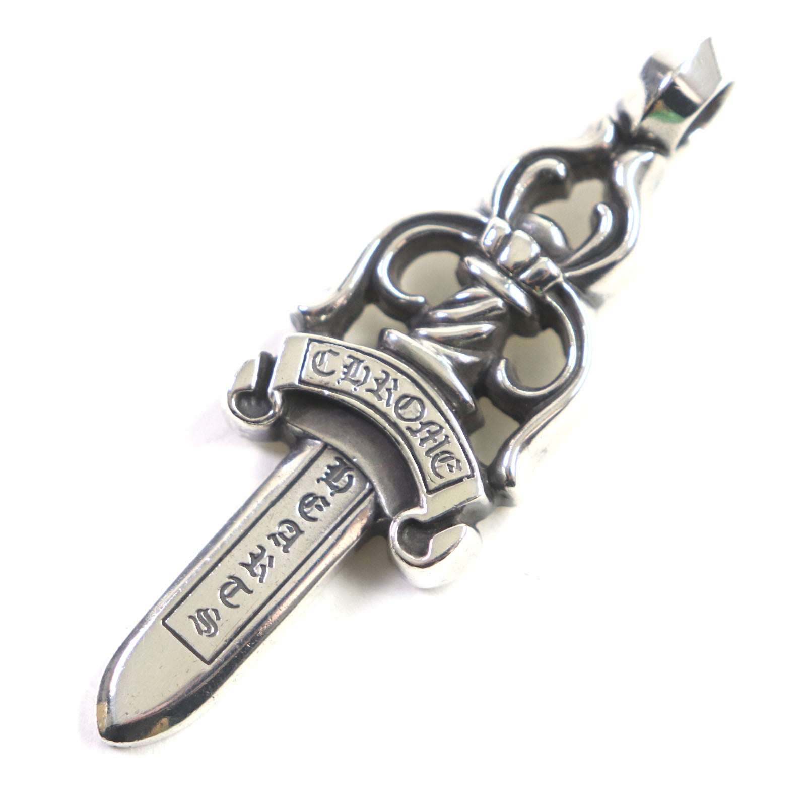 CHROME HEARTS SV925 Large Dagger Pendant