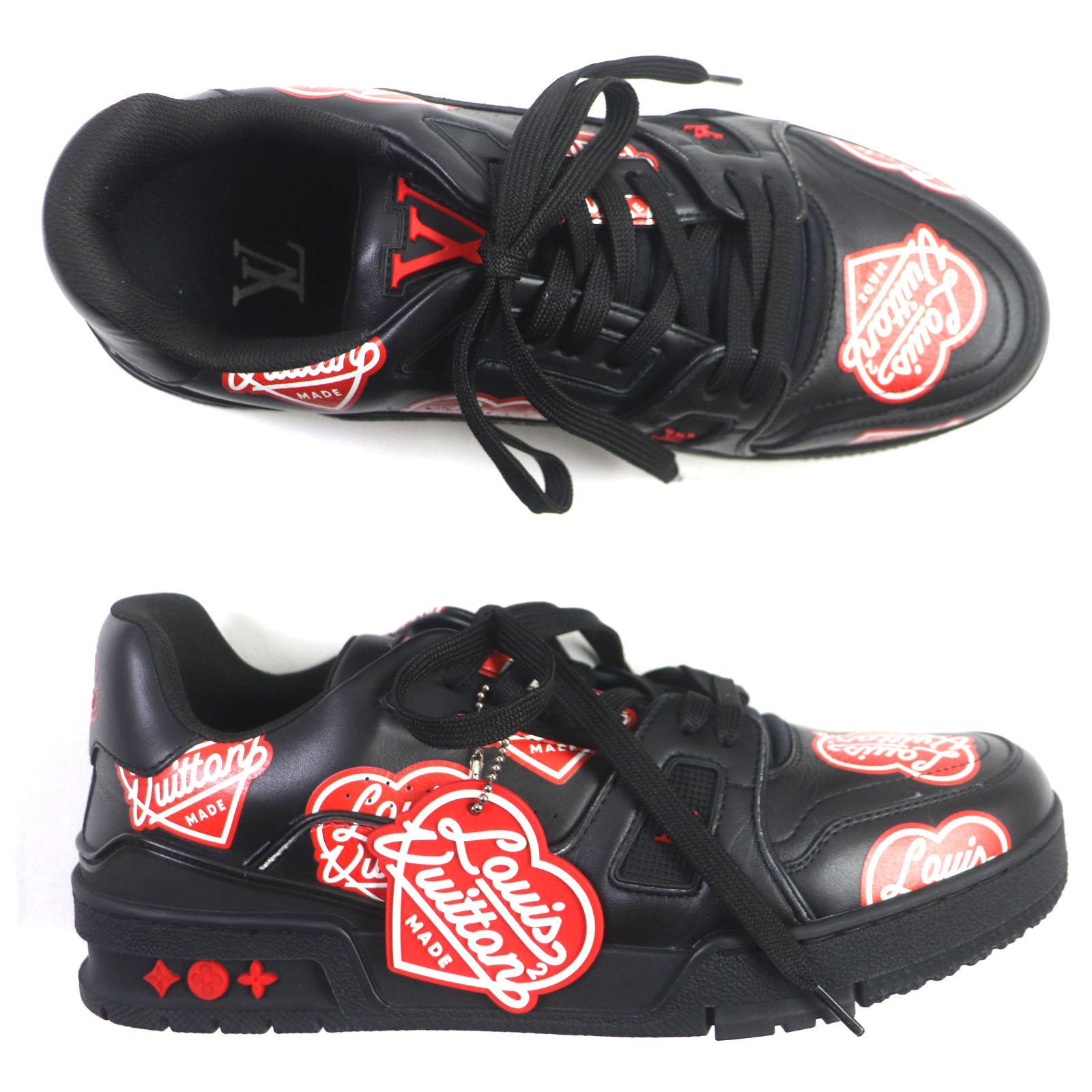 Louis Vuitton NIGO LV Trainer Leather Sneakers