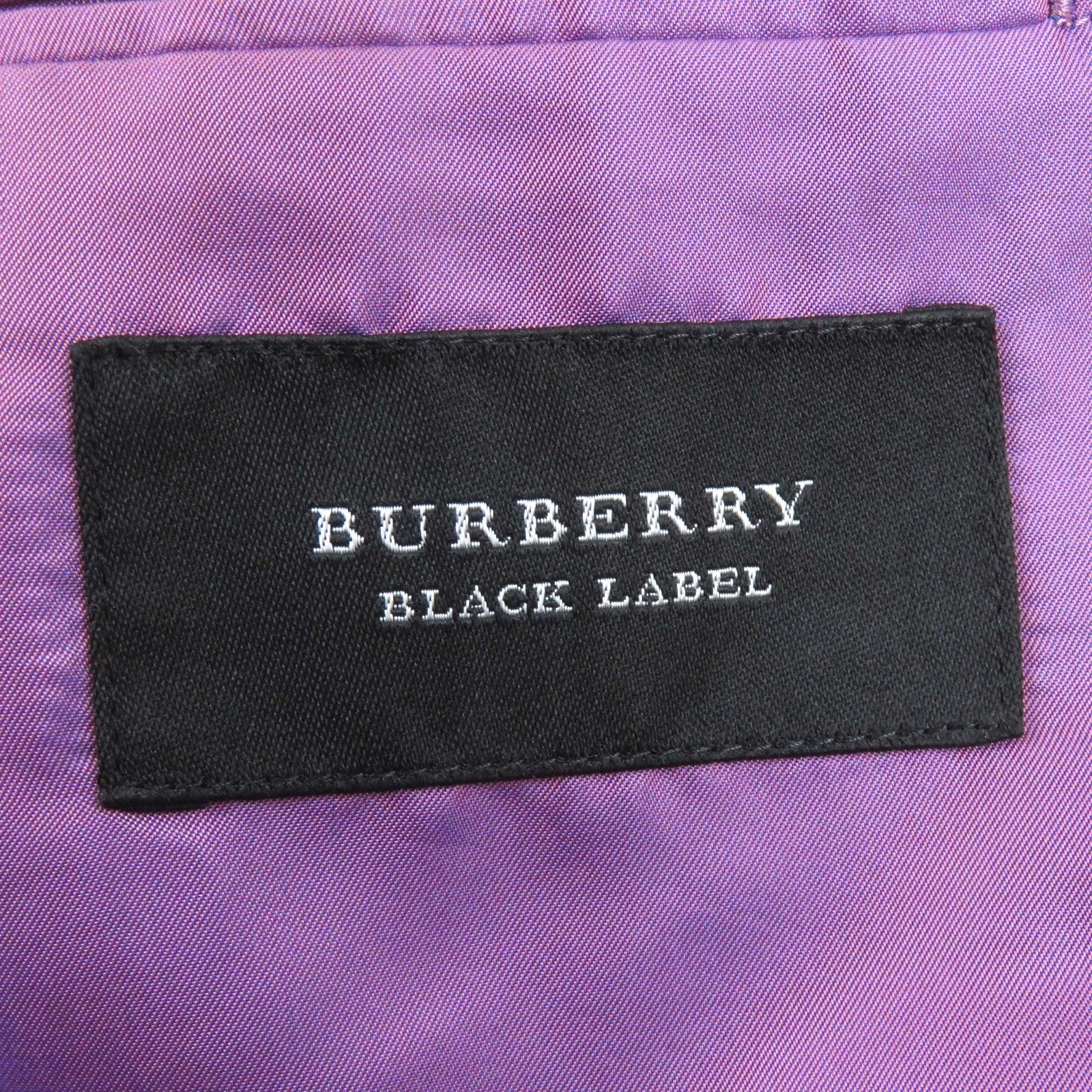 Burberry Wool Suit Dark Gray Purple 36R