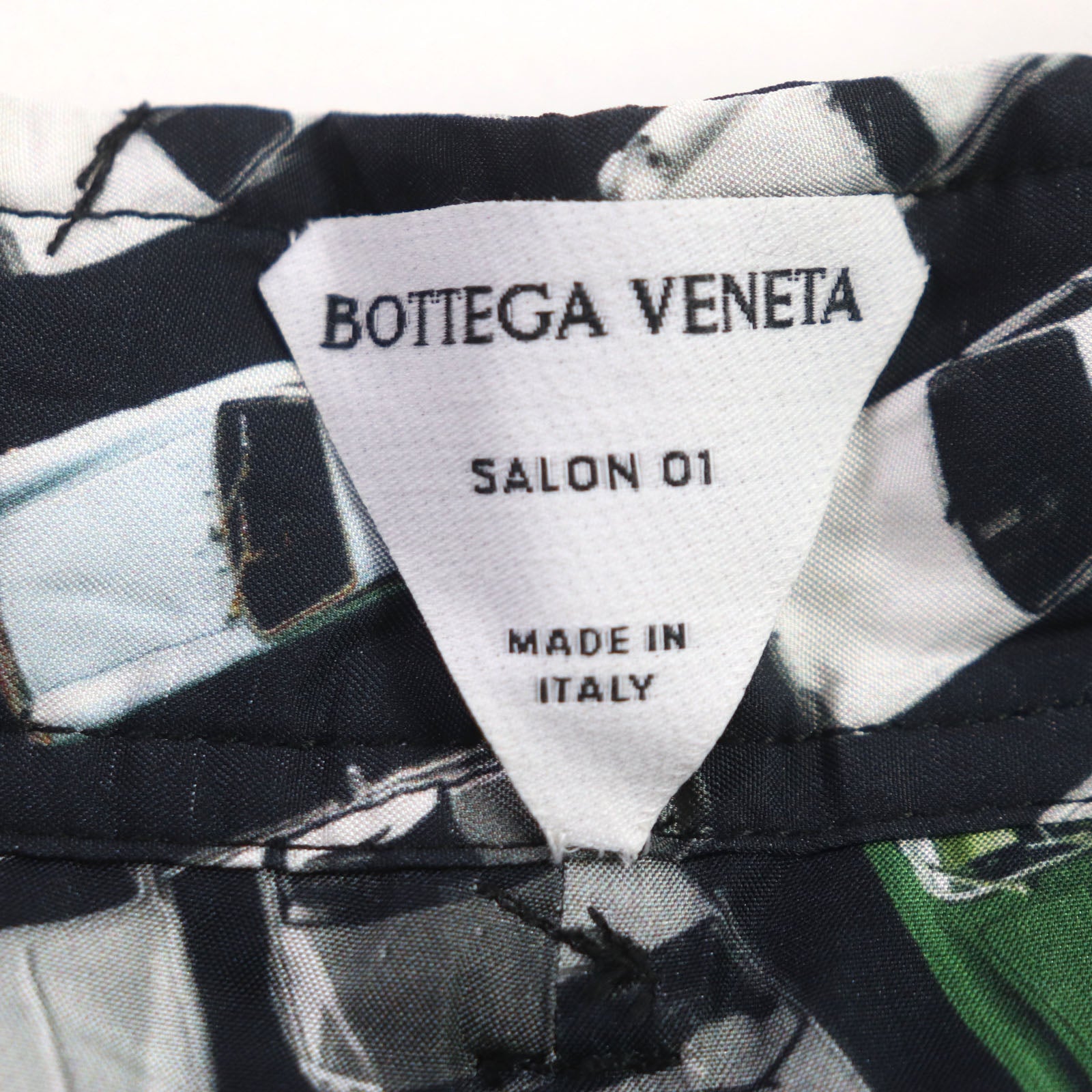 Bottega Veneta Car Print Padded Shorts 46