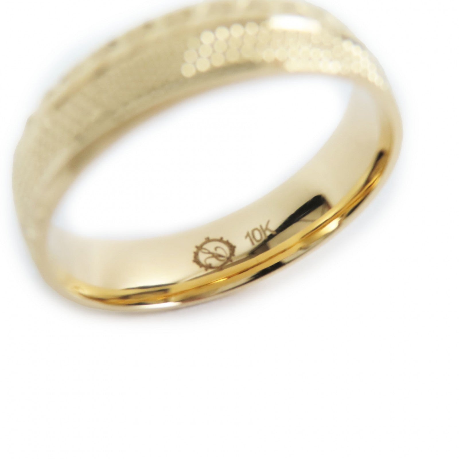 AVALANCHE K10 Yellow Gold Ring Size 19