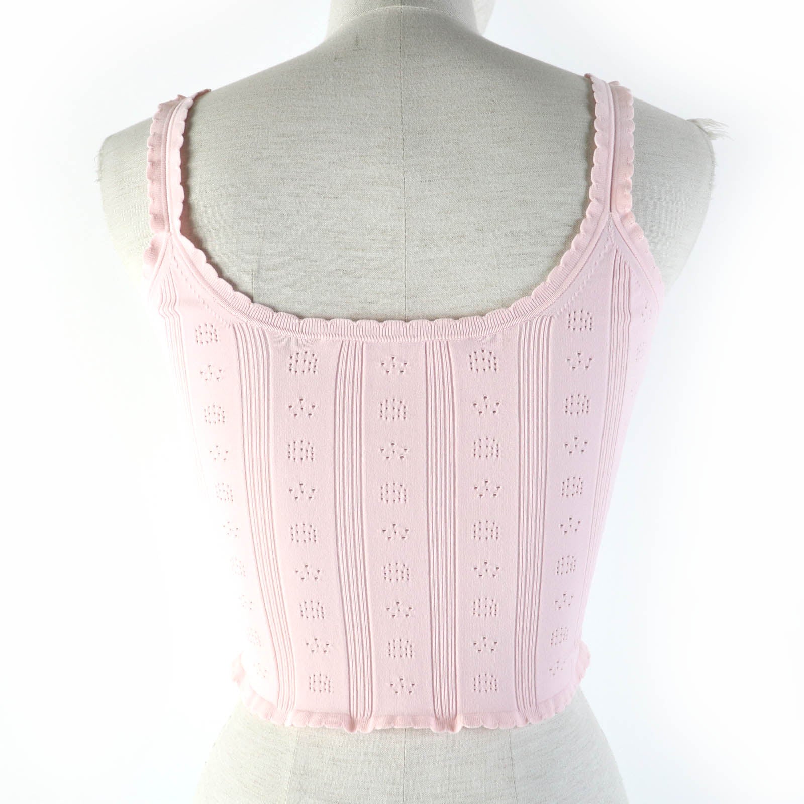 Alexander Wang Logo Cami Tank Pink XS