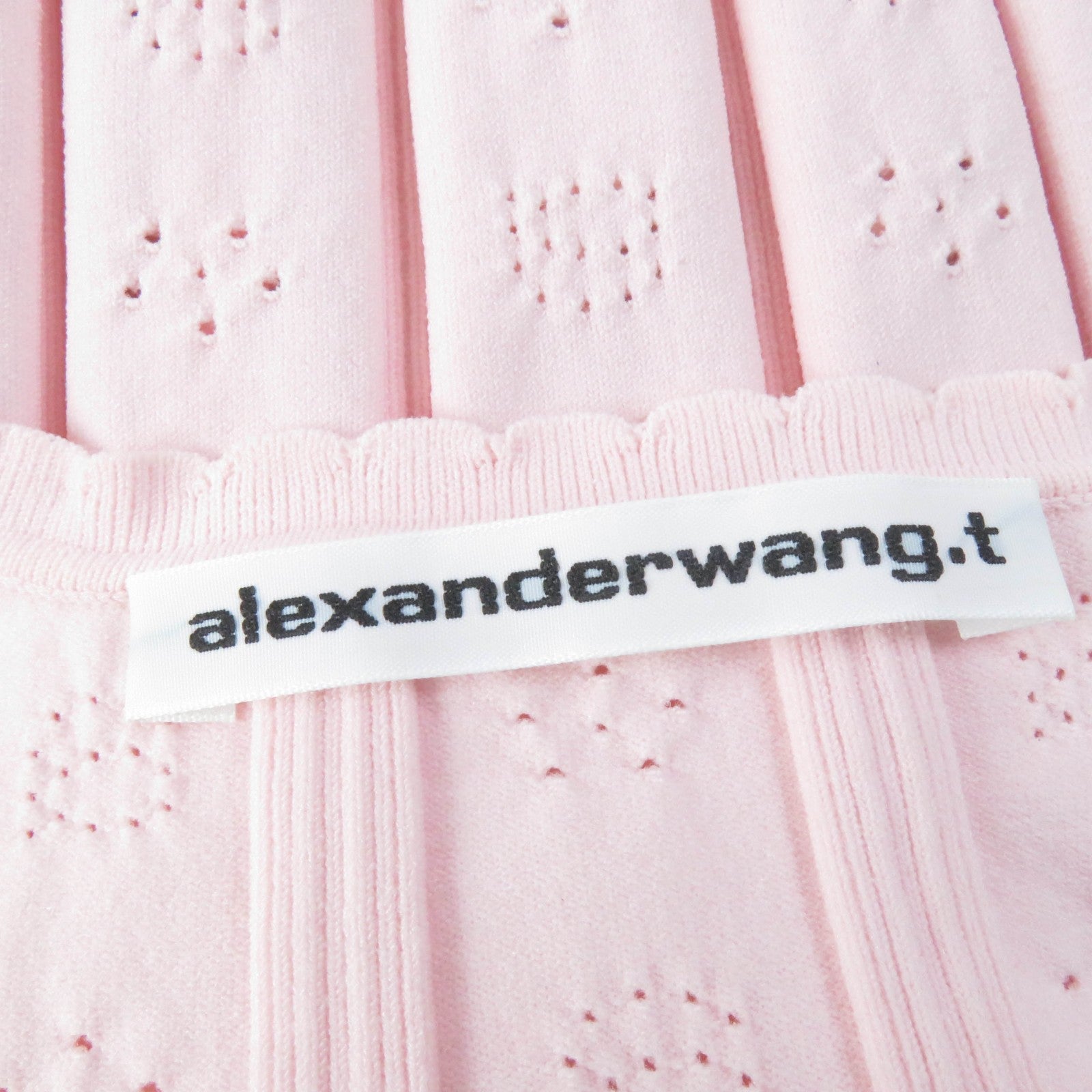 Alexander Wang Logo Cami Tank Pink XS