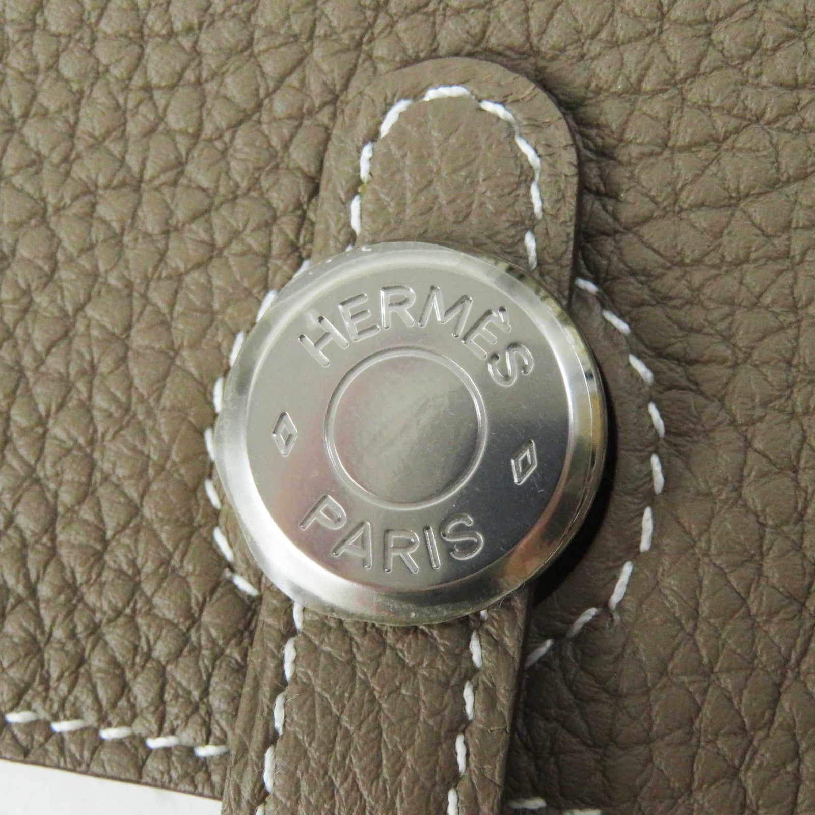 HERMES Etope Silver Togo Card Case 2021