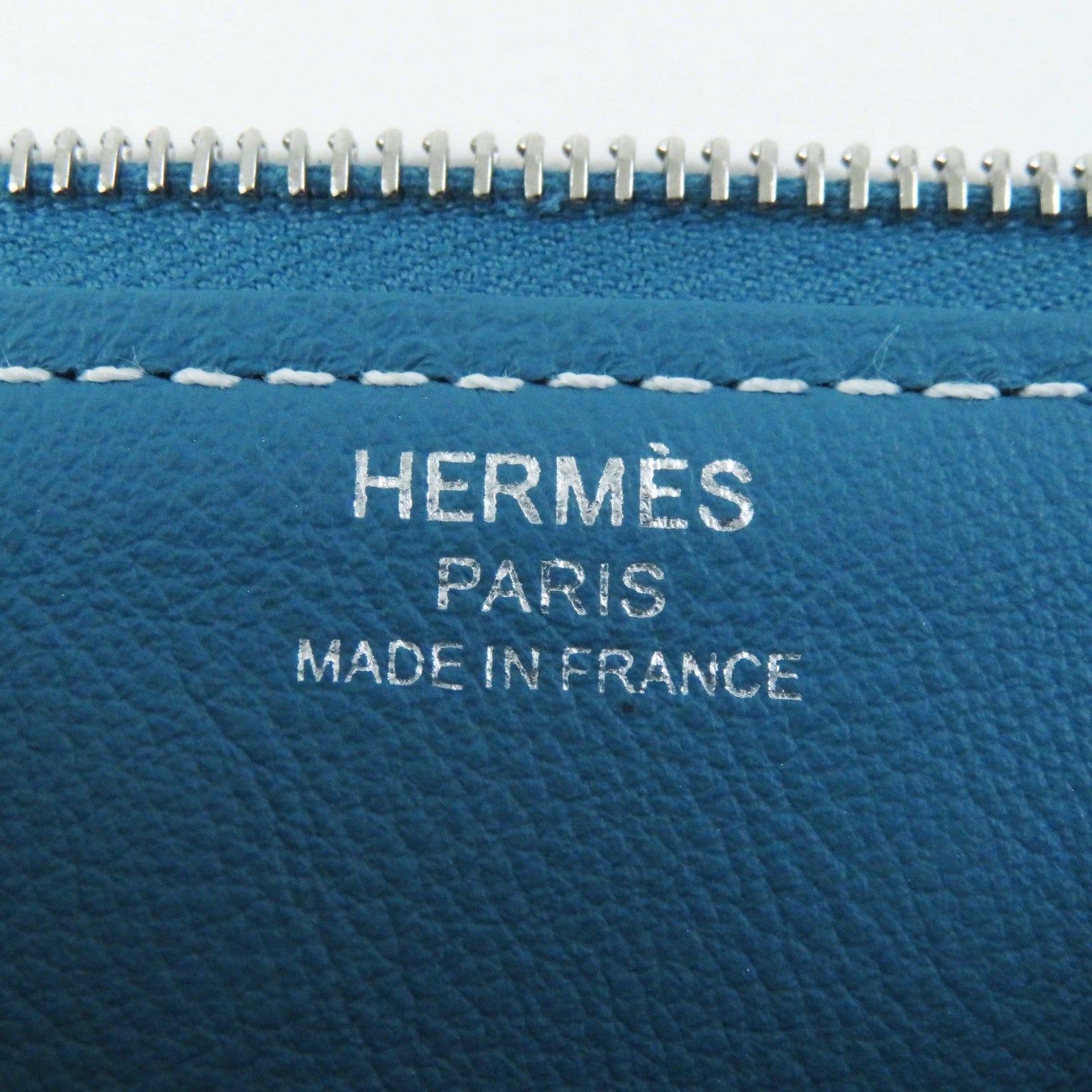 HERMES Evercolor Chaine d'Ancre Cosmetics Pouch