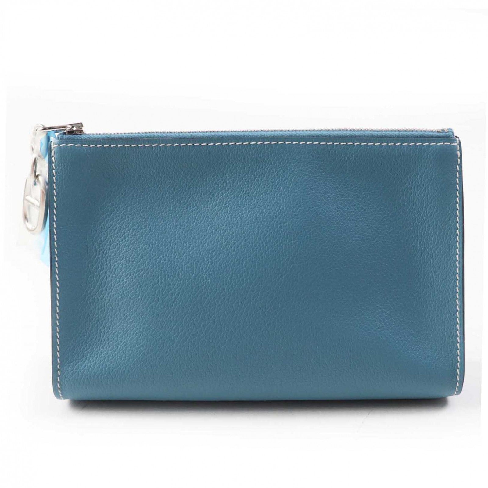 HERMES Evercolor Chaine d'Ancre Cosmetics Pouch