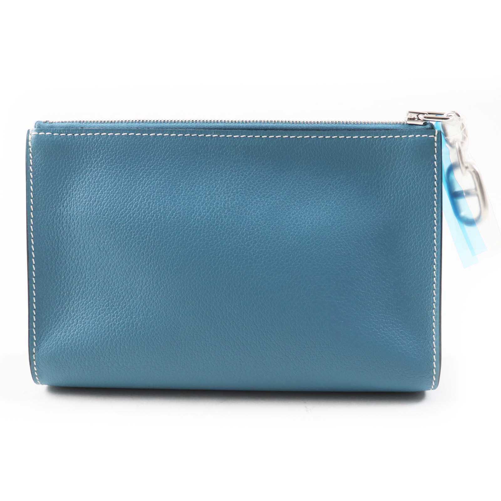 HERMES Evercolor Chaine d'Ancre Cosmetics Pouch