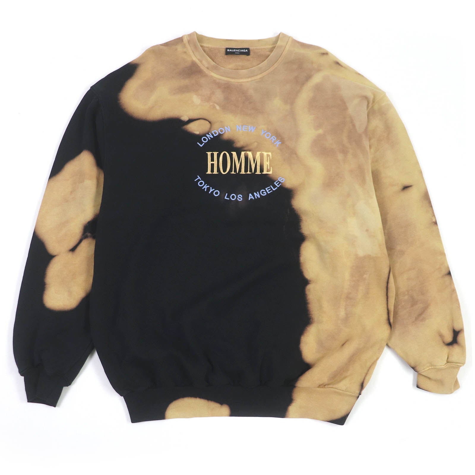 Balenciaga Oversize Bleach Homme Sweater M