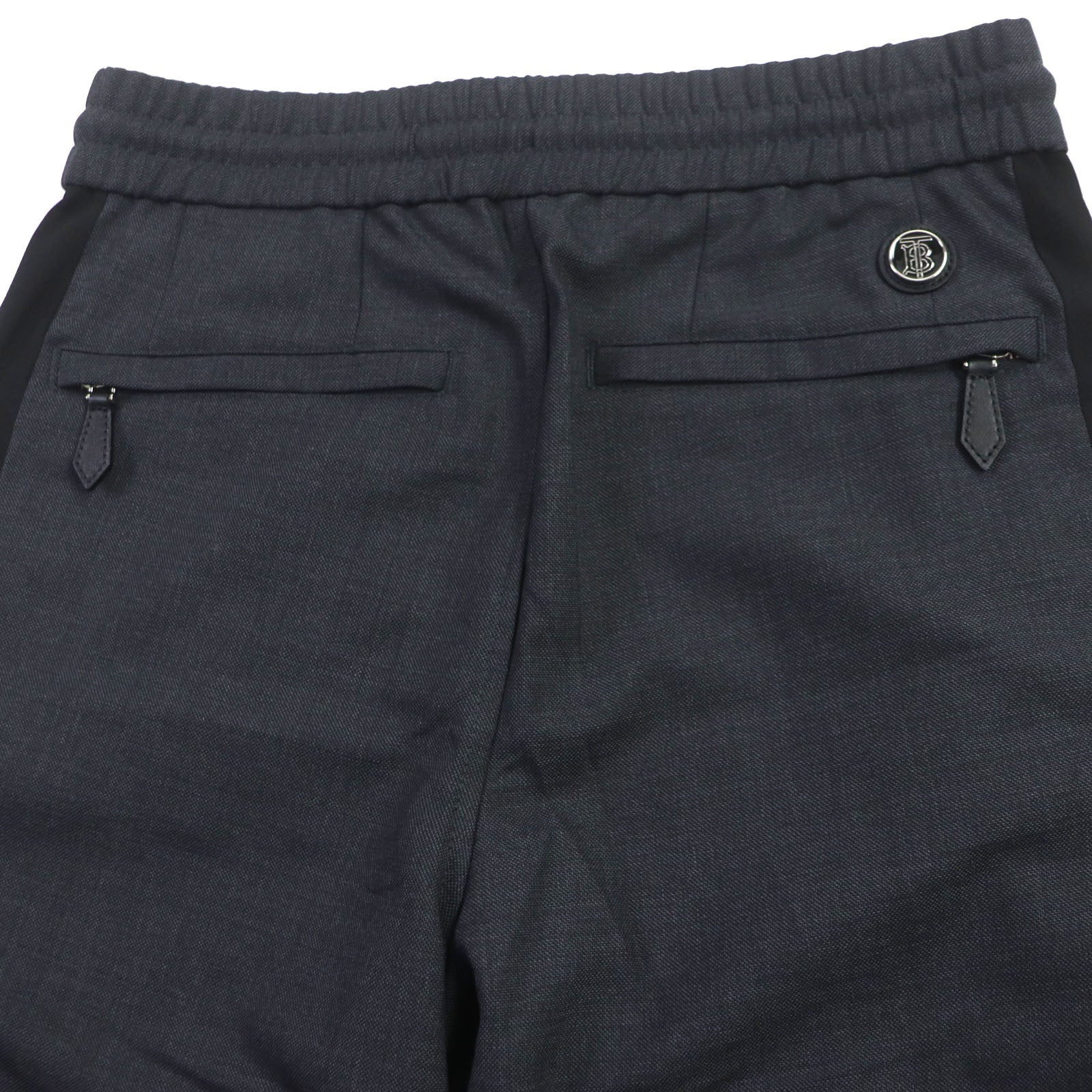 Burberry TB Logo Easy Pants Dark Gray