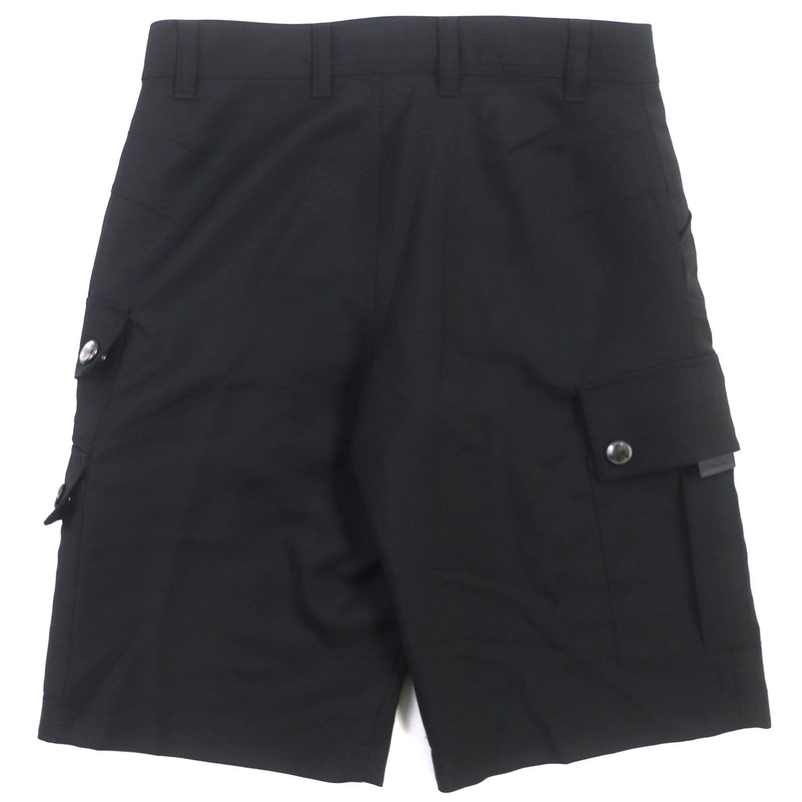 Burberry Mohair Wool Cargo Shorts Black 46