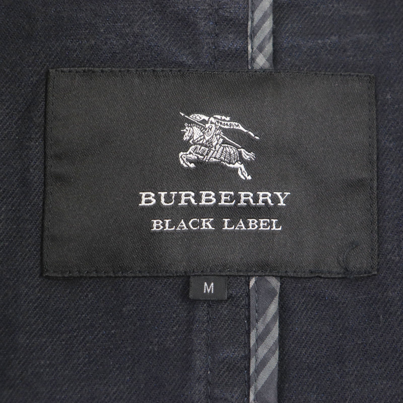 Burberry Denim Trench Coat Indigo M