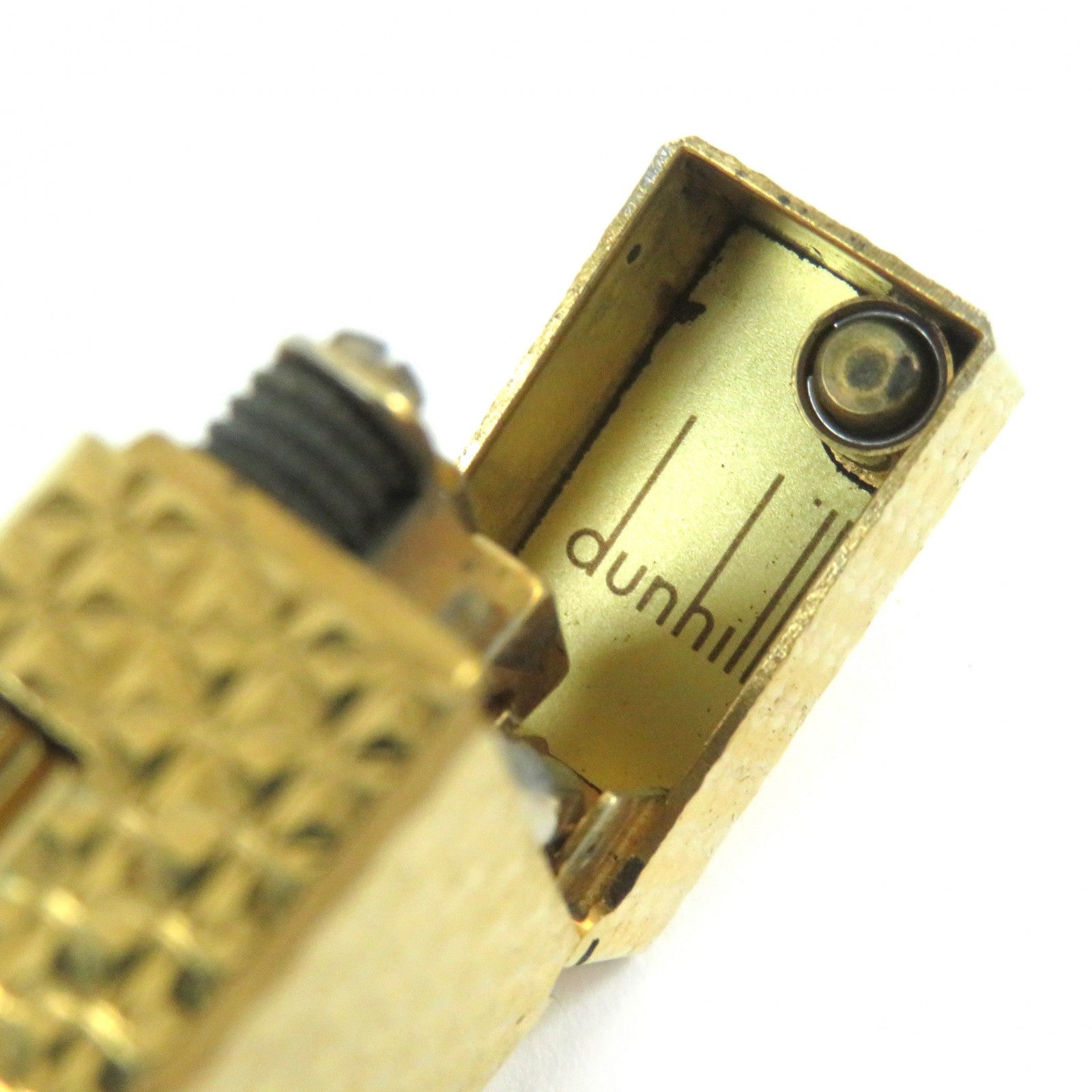 Dunhill Gold Roller Gas Lighter Smoking Accessory