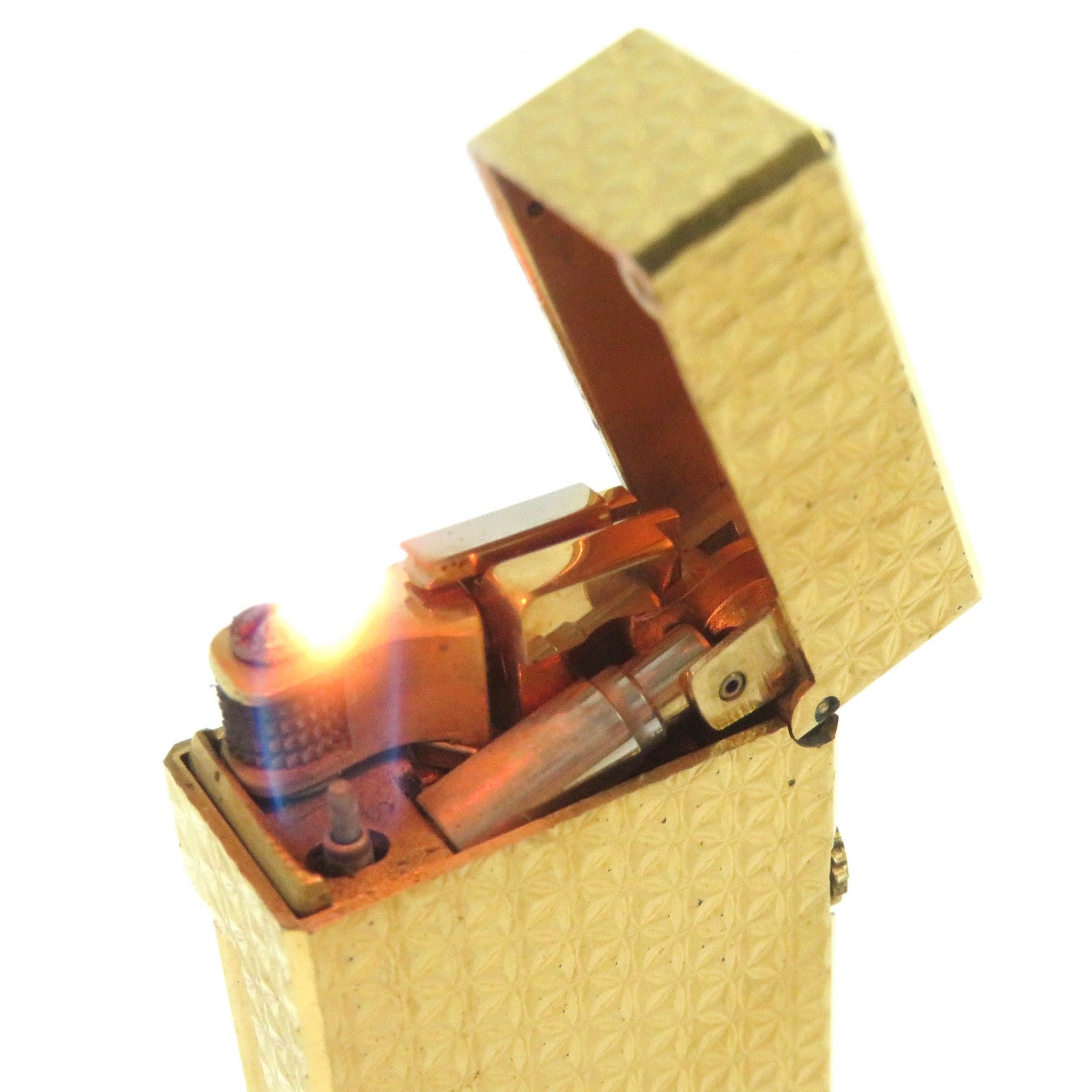 Dunhill Gold Roller Gas Lighter Smoking Accessory