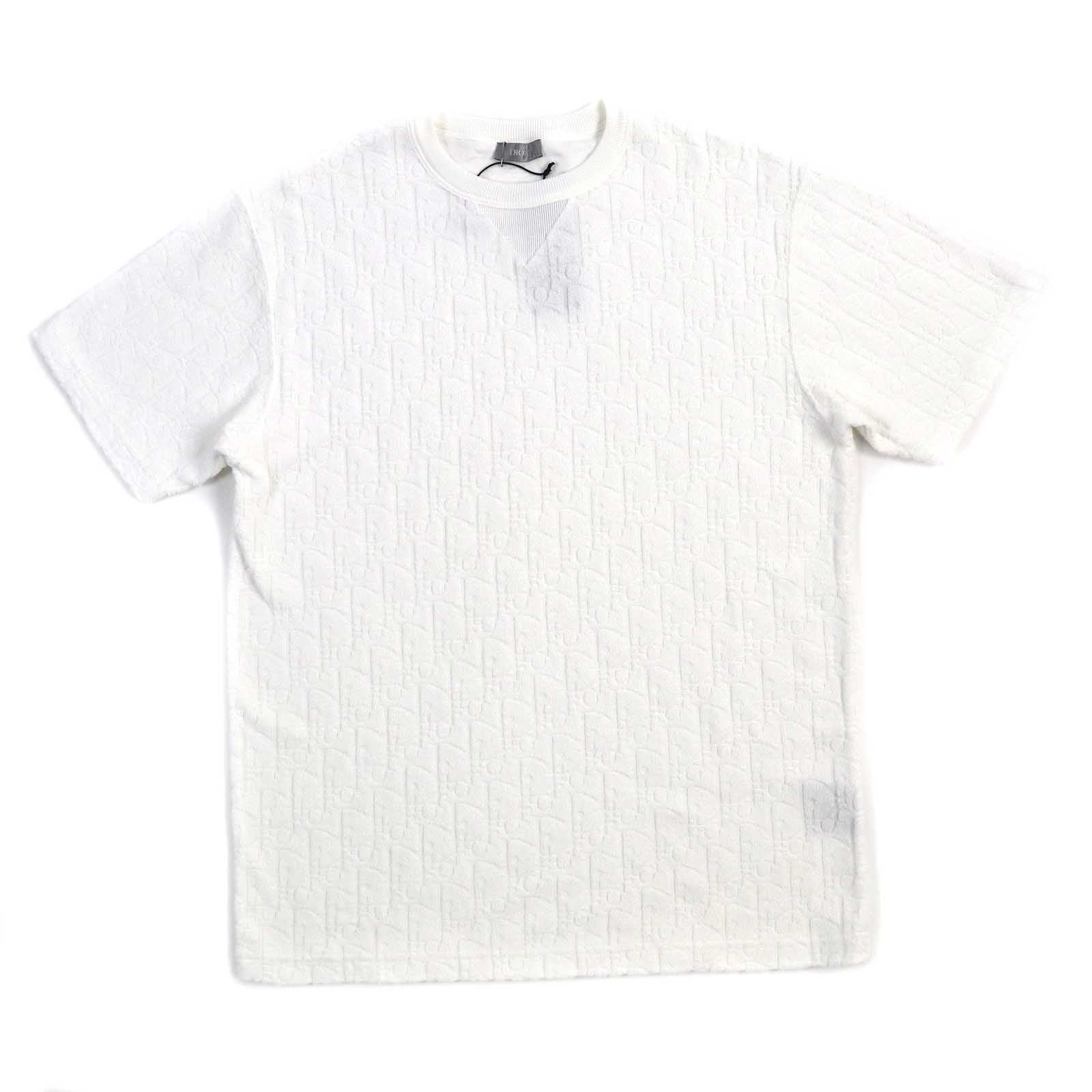 Dior Cotton Oblique Jacquard T-shirt White S