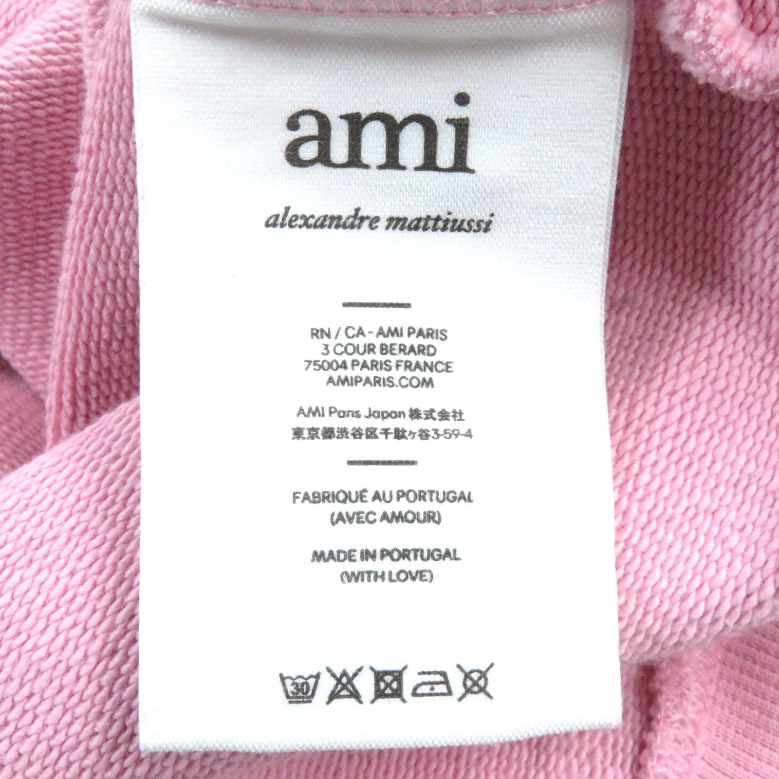 AMI Heart Embroidery Sweatshirt XXXL