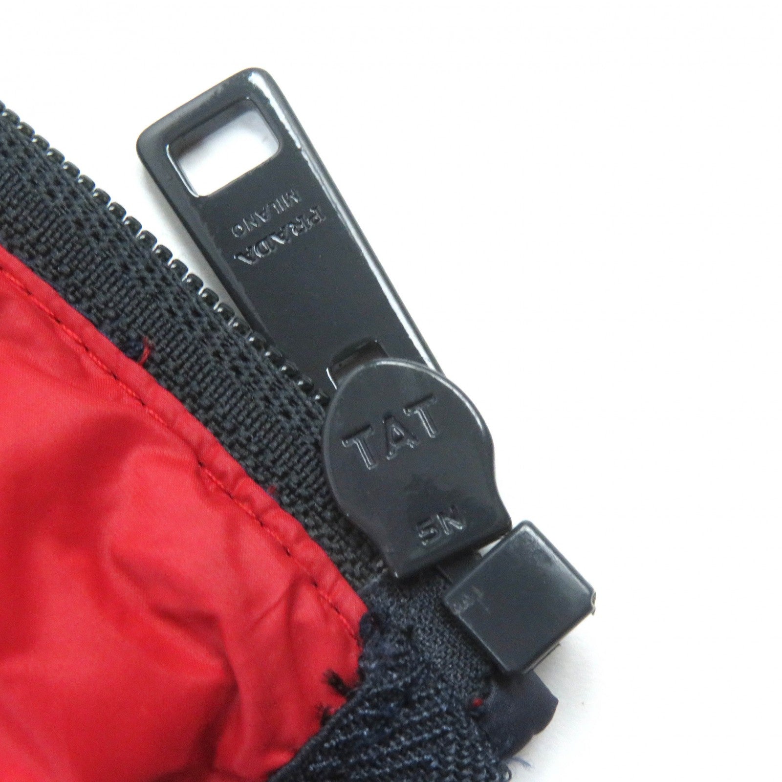 Prada Nylon Down Jacket with Triangle Logo