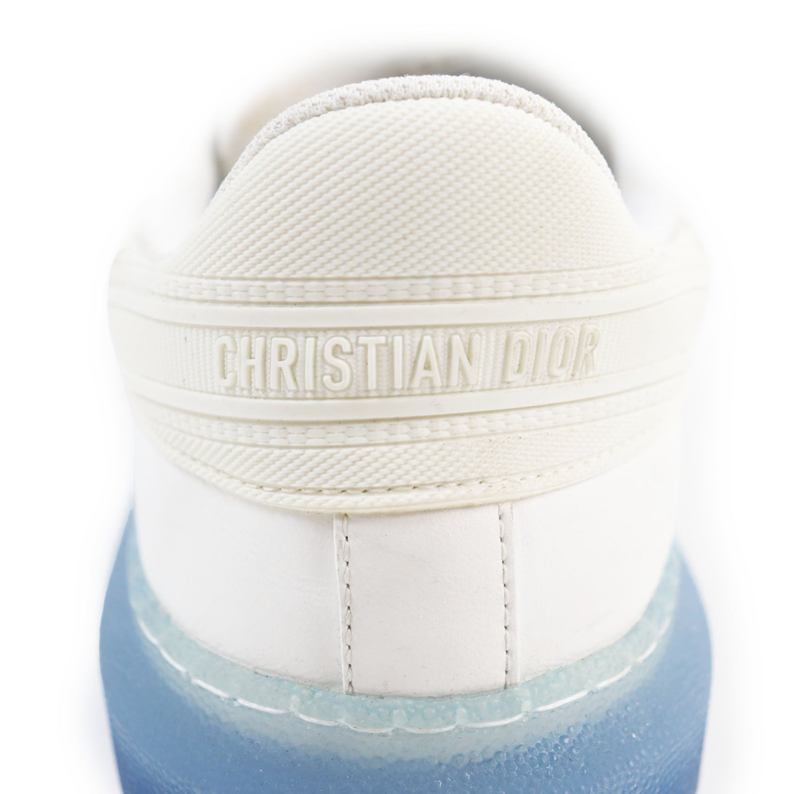 Dior-ID Leather Rubber Low Cut Sneakers 39.5