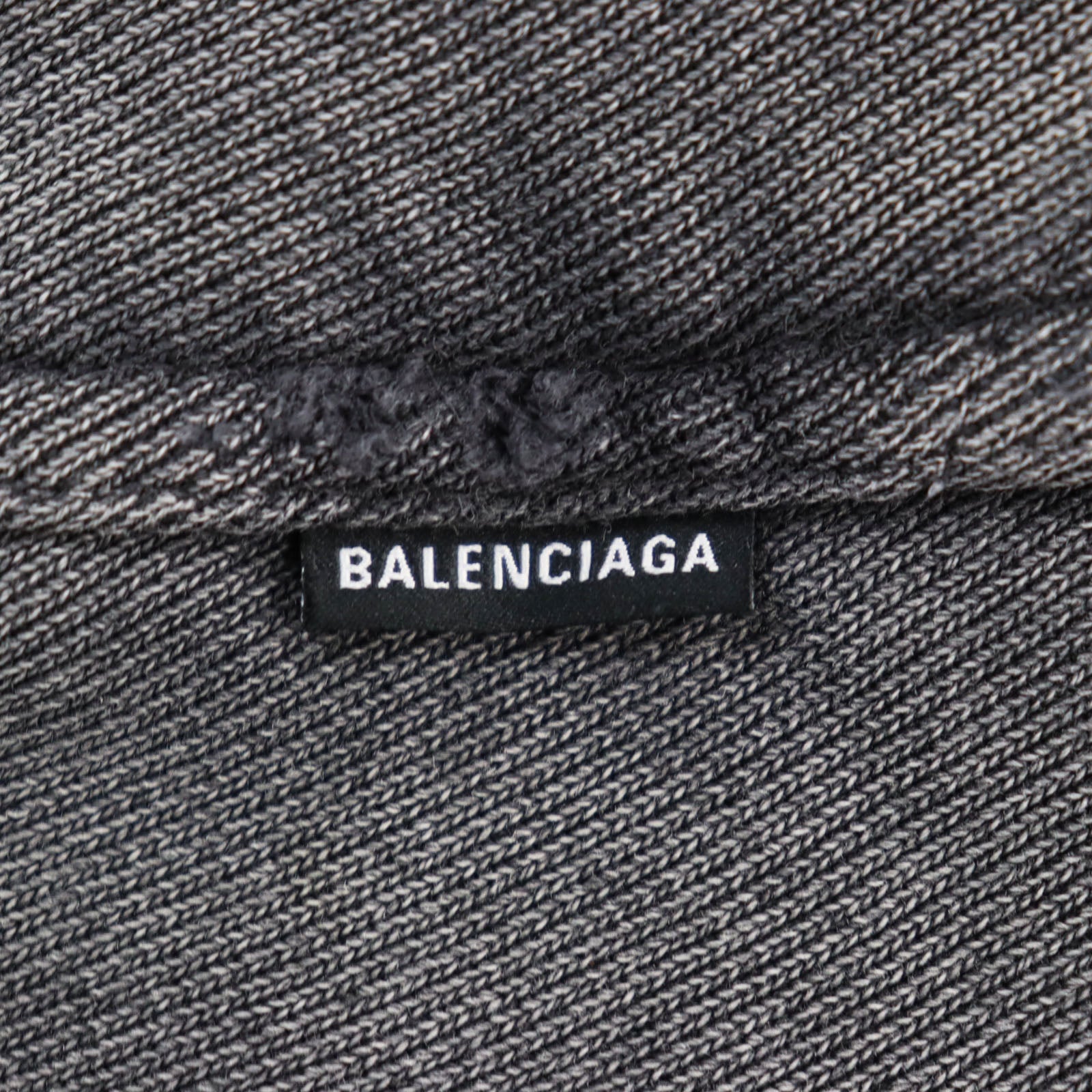 Balenciaga Cotton Zip-Up Hoodie Black S