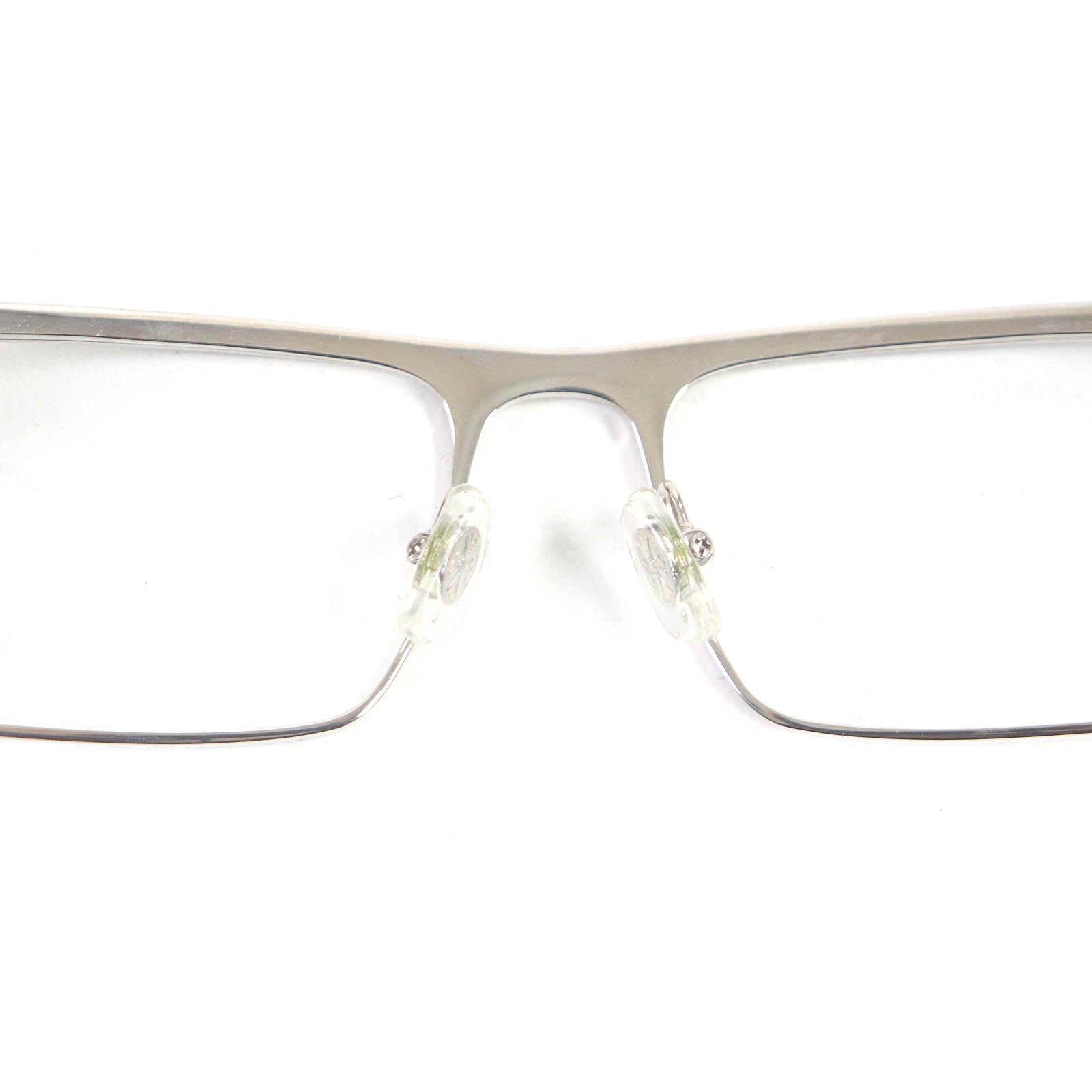 CHROME HEARTS FERRANAL Square Glasses Silver Black