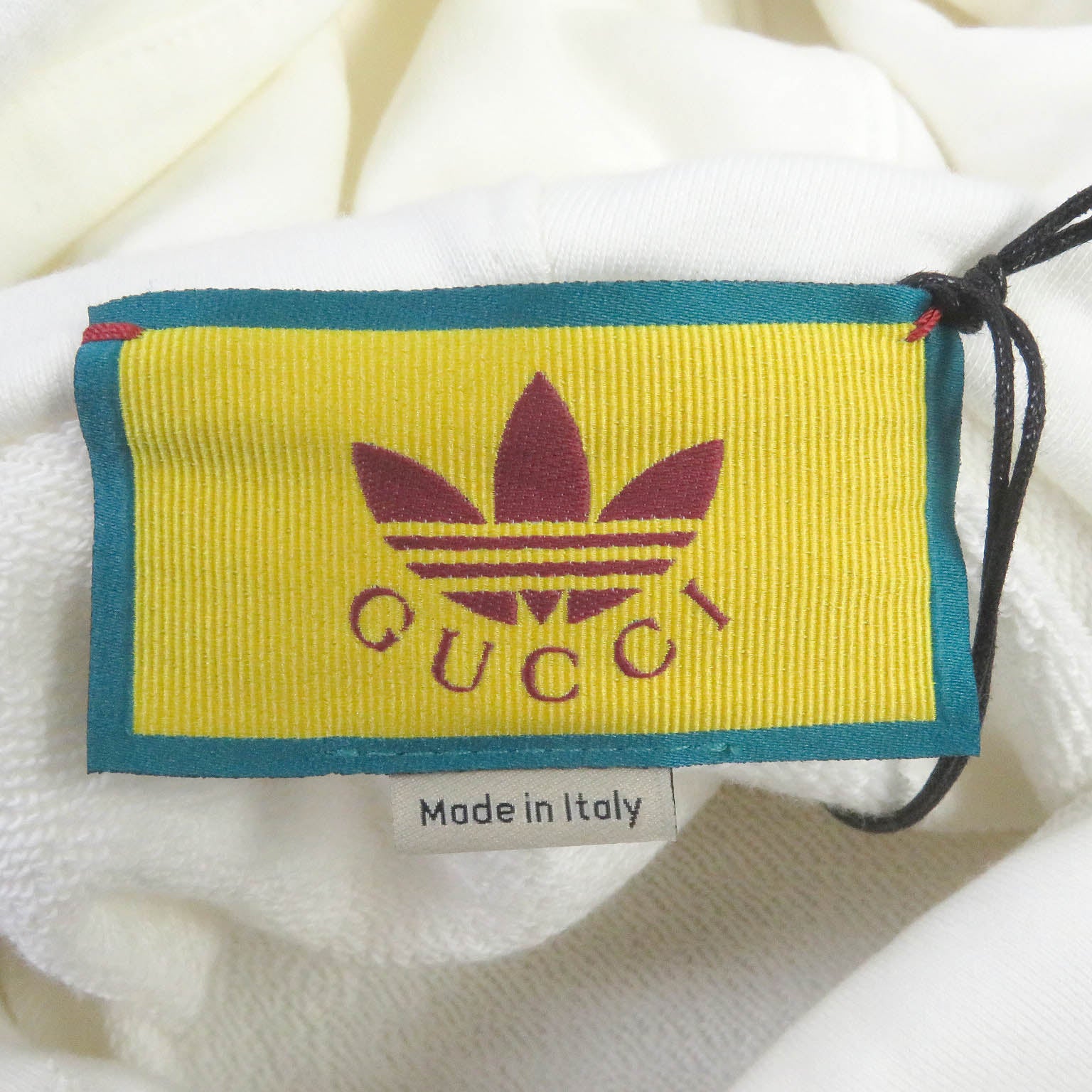 GUCCI adidas Trefoil Logo Hoodie White XS