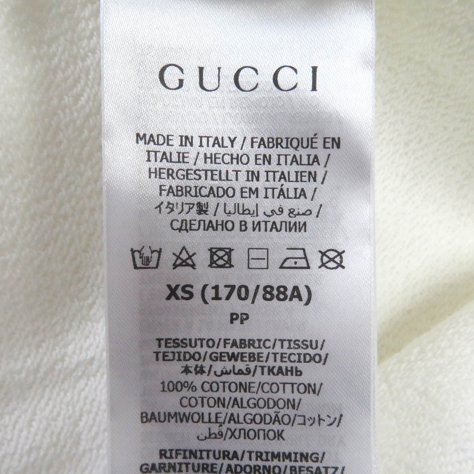 GUCCI adidas Trefoil Logo Hoodie White XS